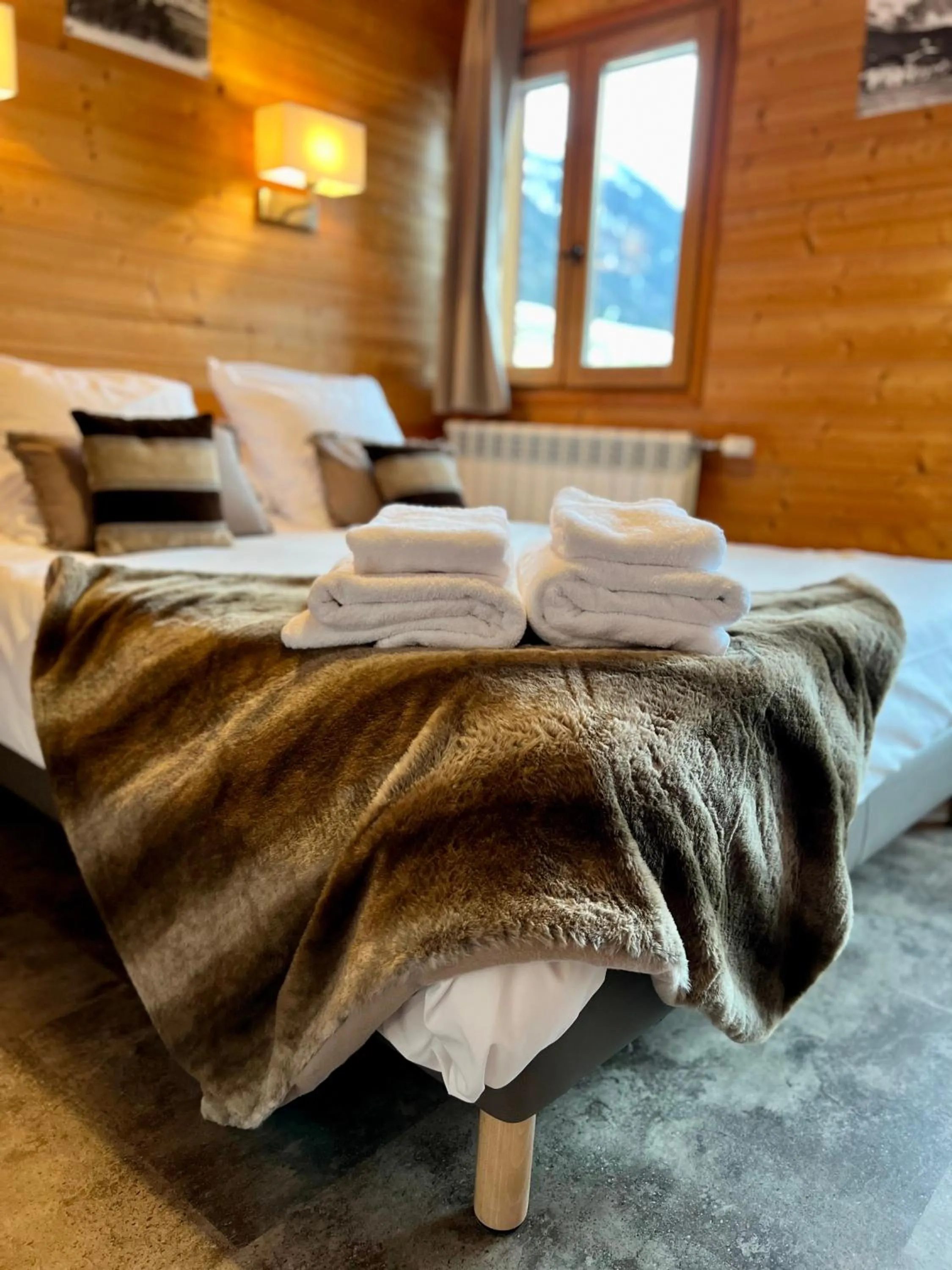 Bed in Hotel Le Christiania