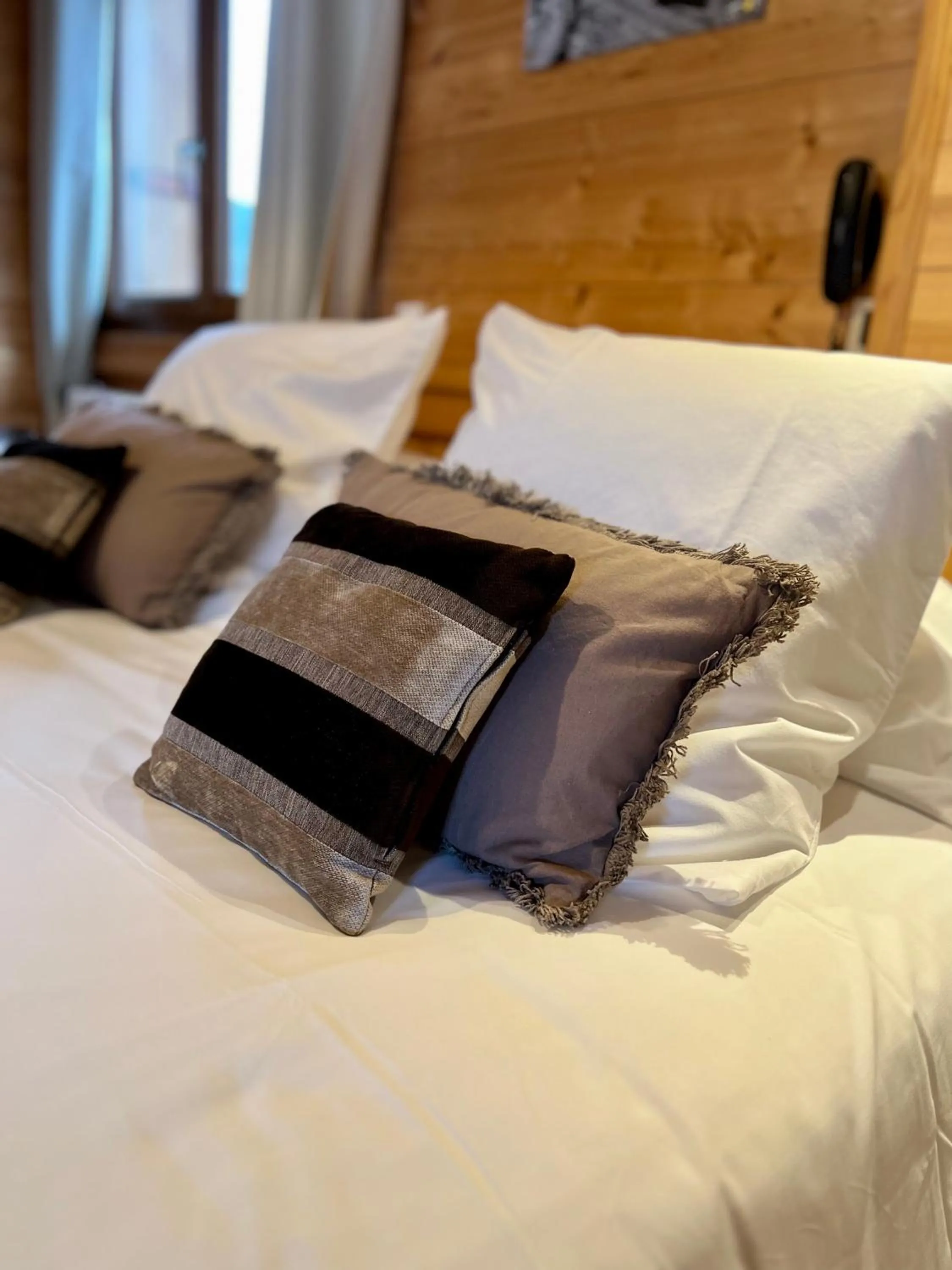 Bed in Hotel Le Christiania