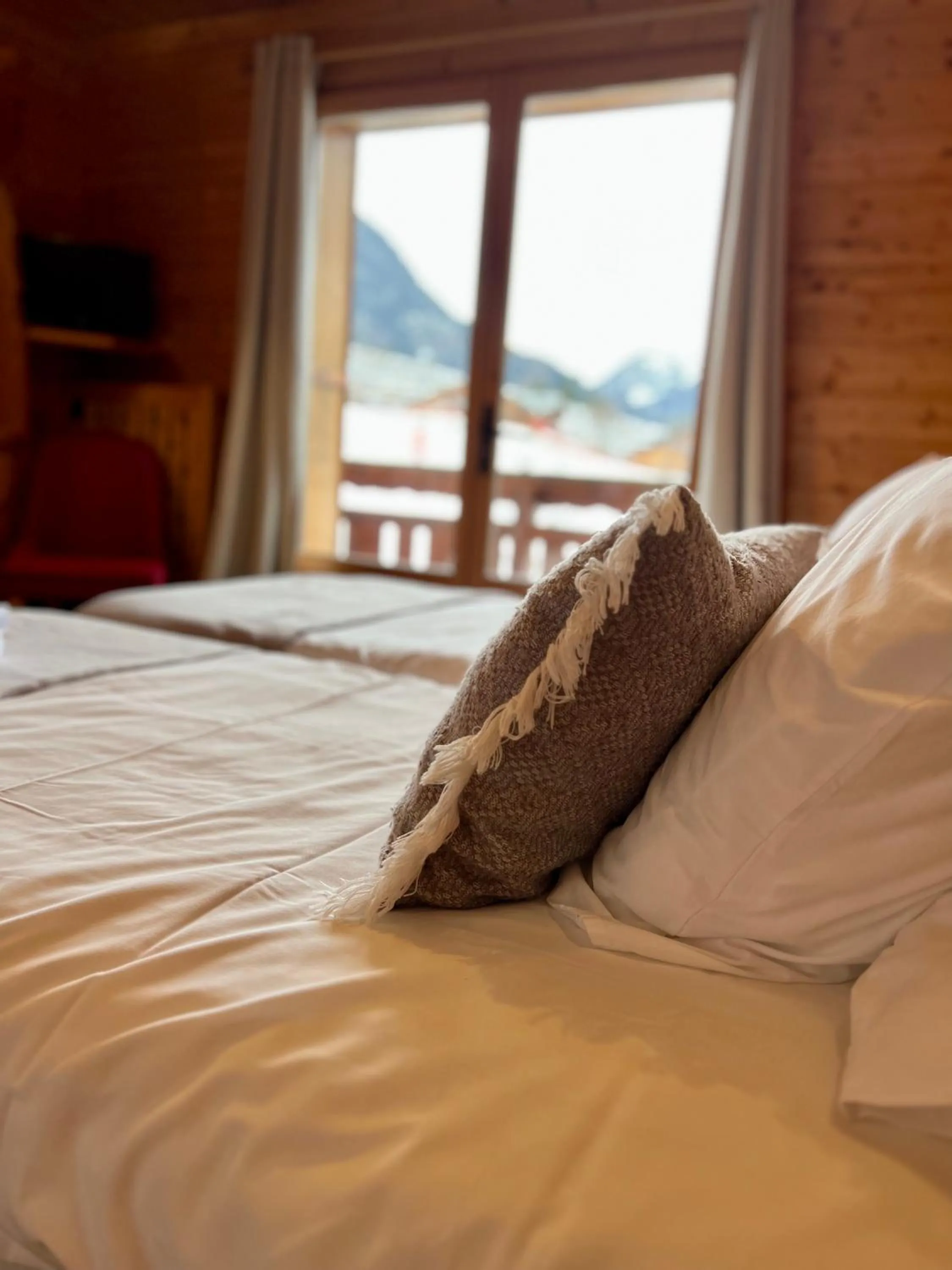 Bed in Hotel Le Christiania