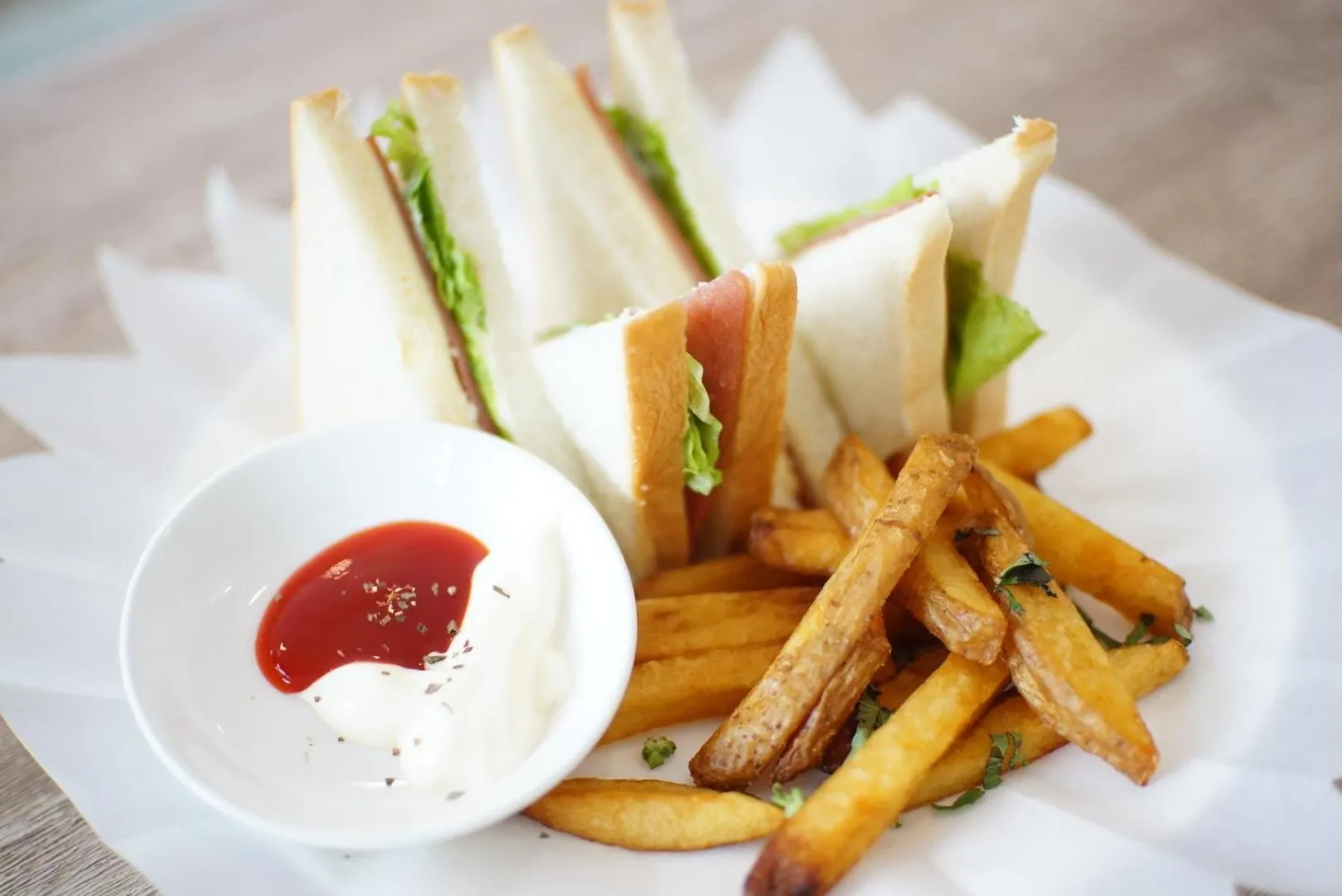 Food in Bambu Suites