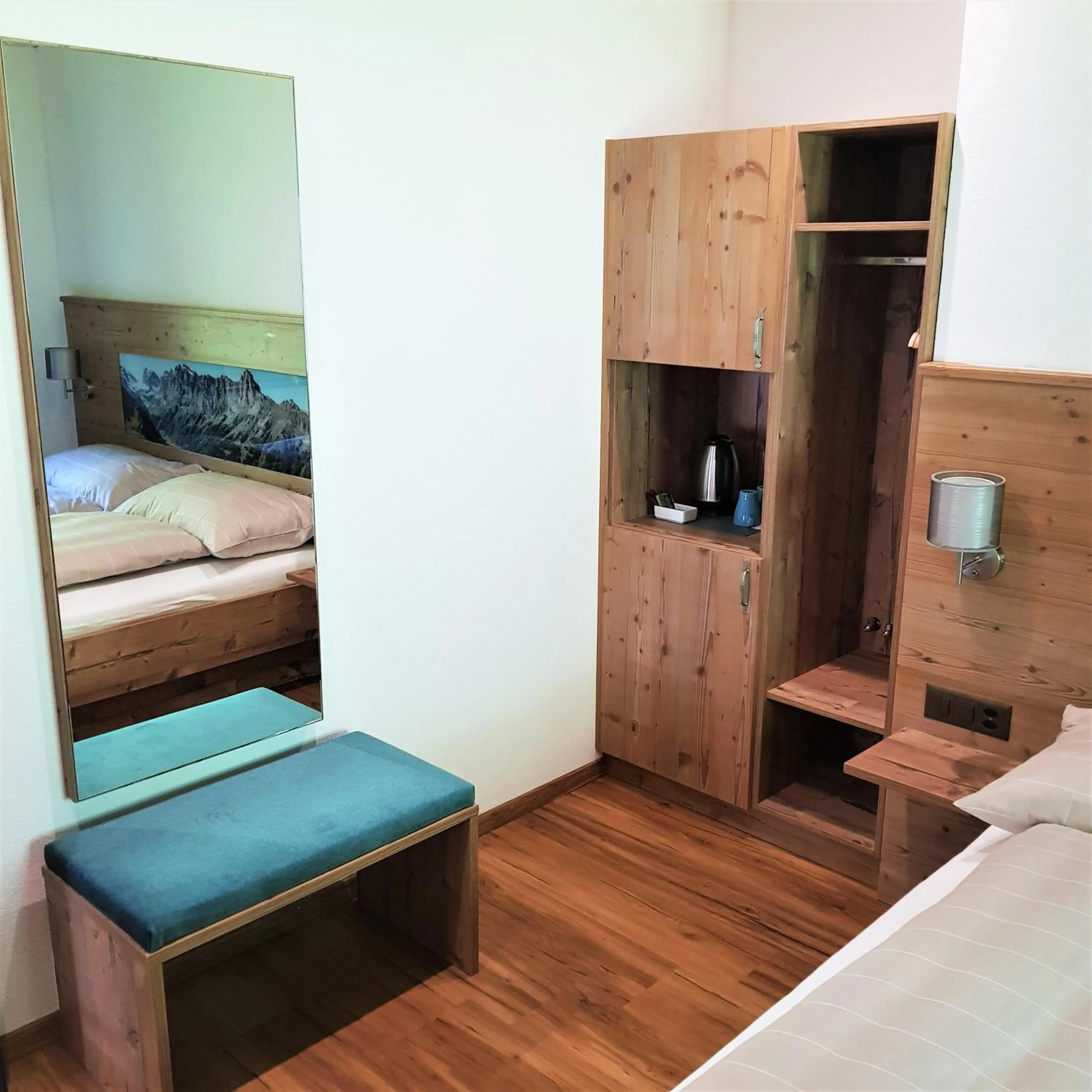 Living room, Bed in Triftblick