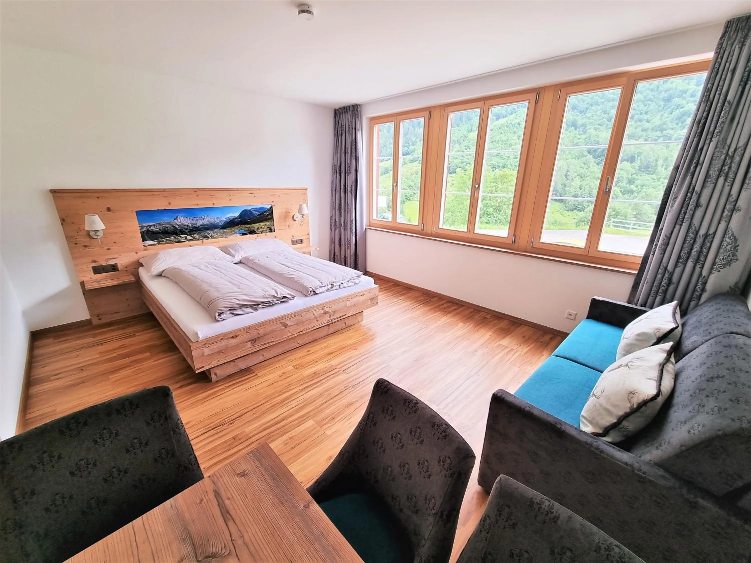 Bed in Triftblick