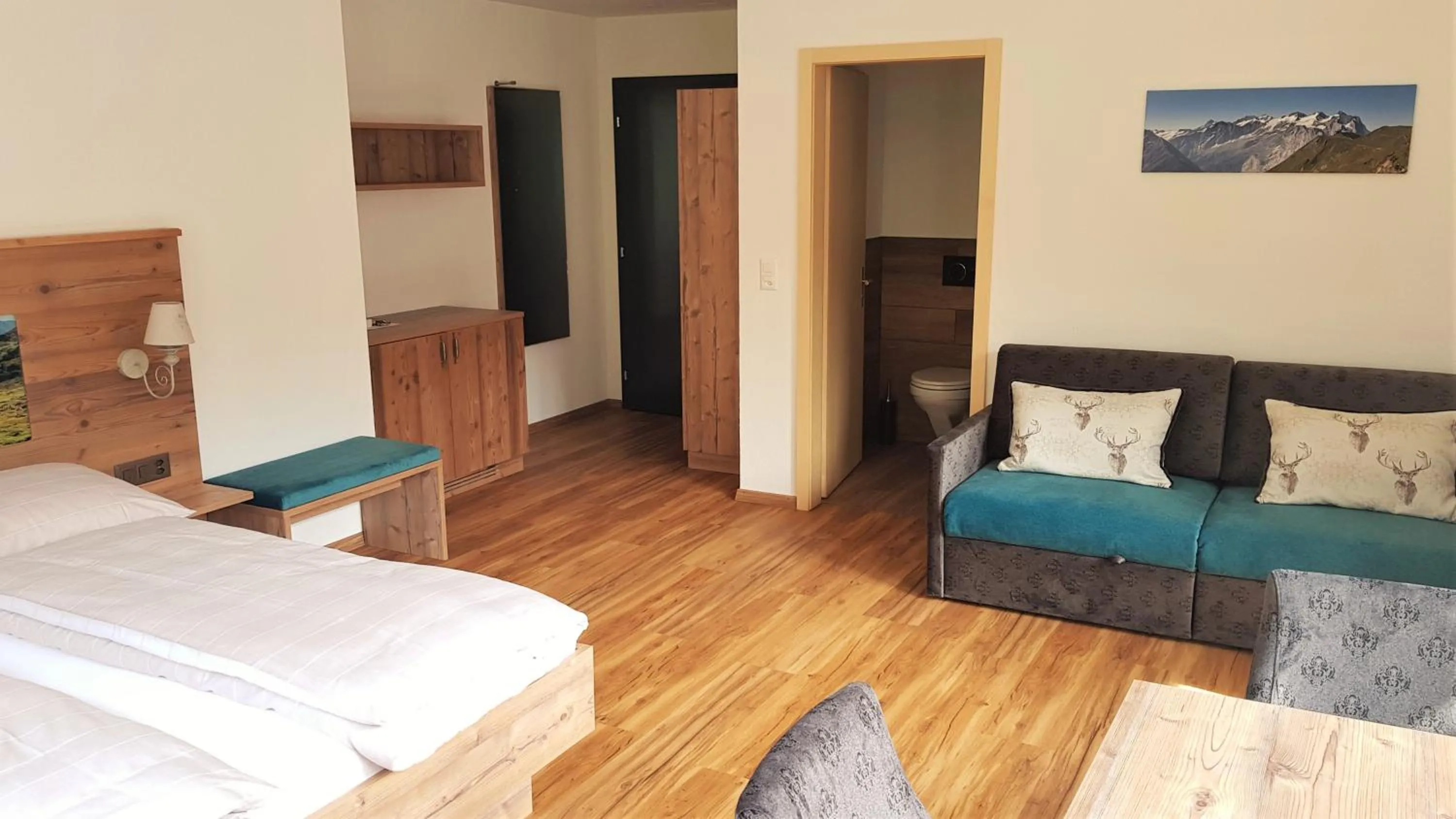 Bed in Triftblick