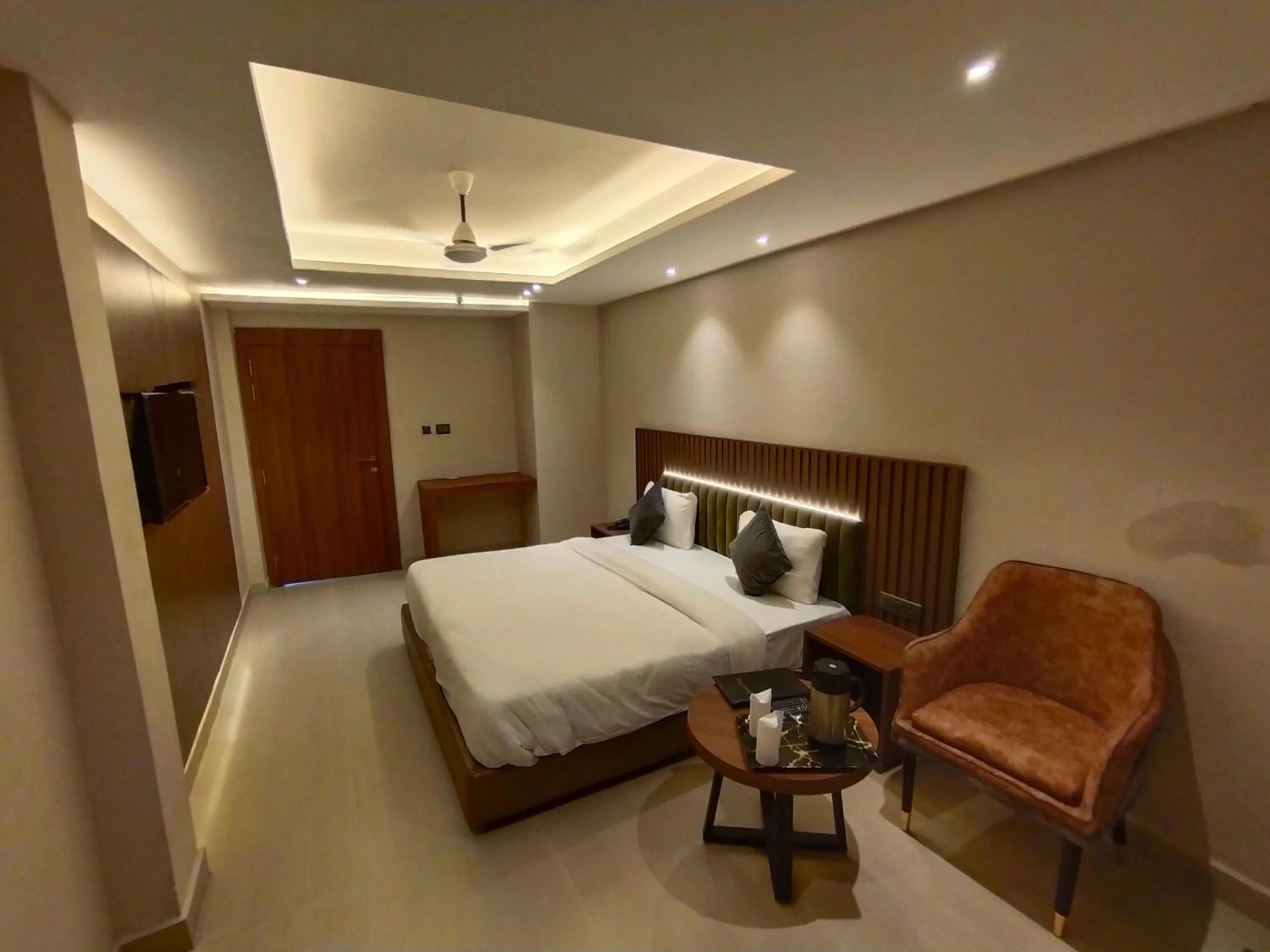 Bed in Hotel Gagan Plaza