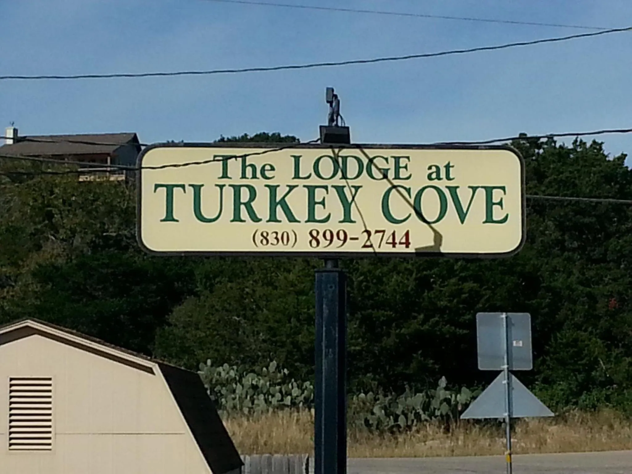 Property logo or sign in Lodge At Turkey Cove