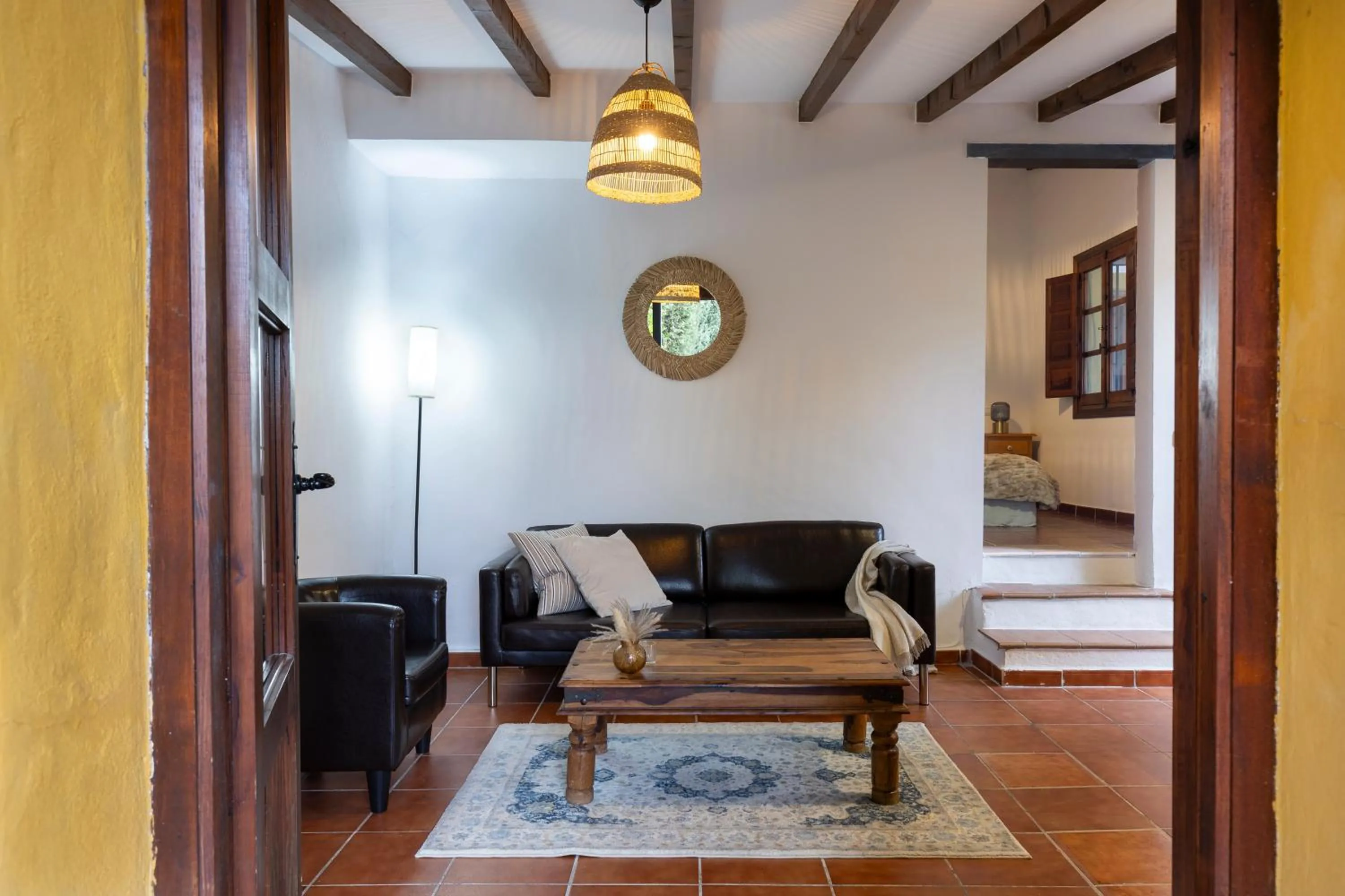 Living room, Bed in La Granja de Antonio