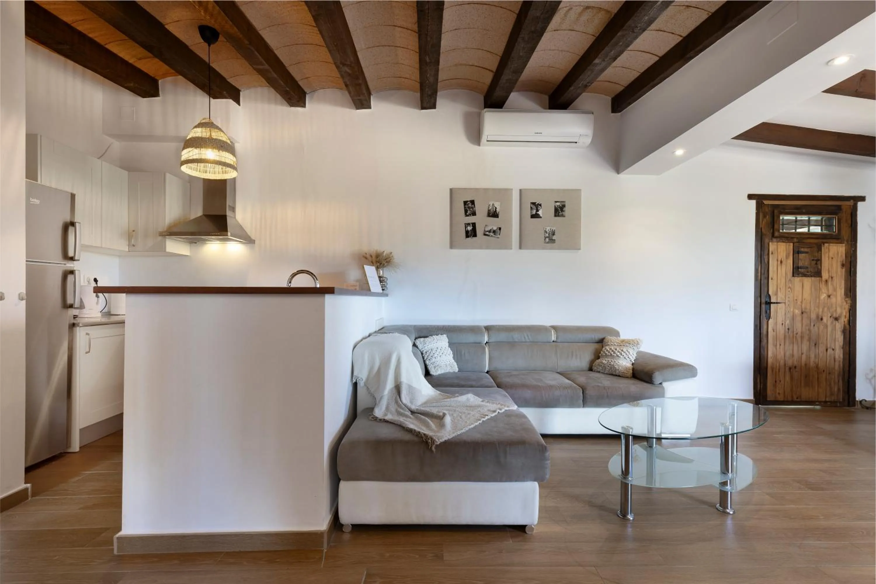 Seating area in La Granja de Antonio