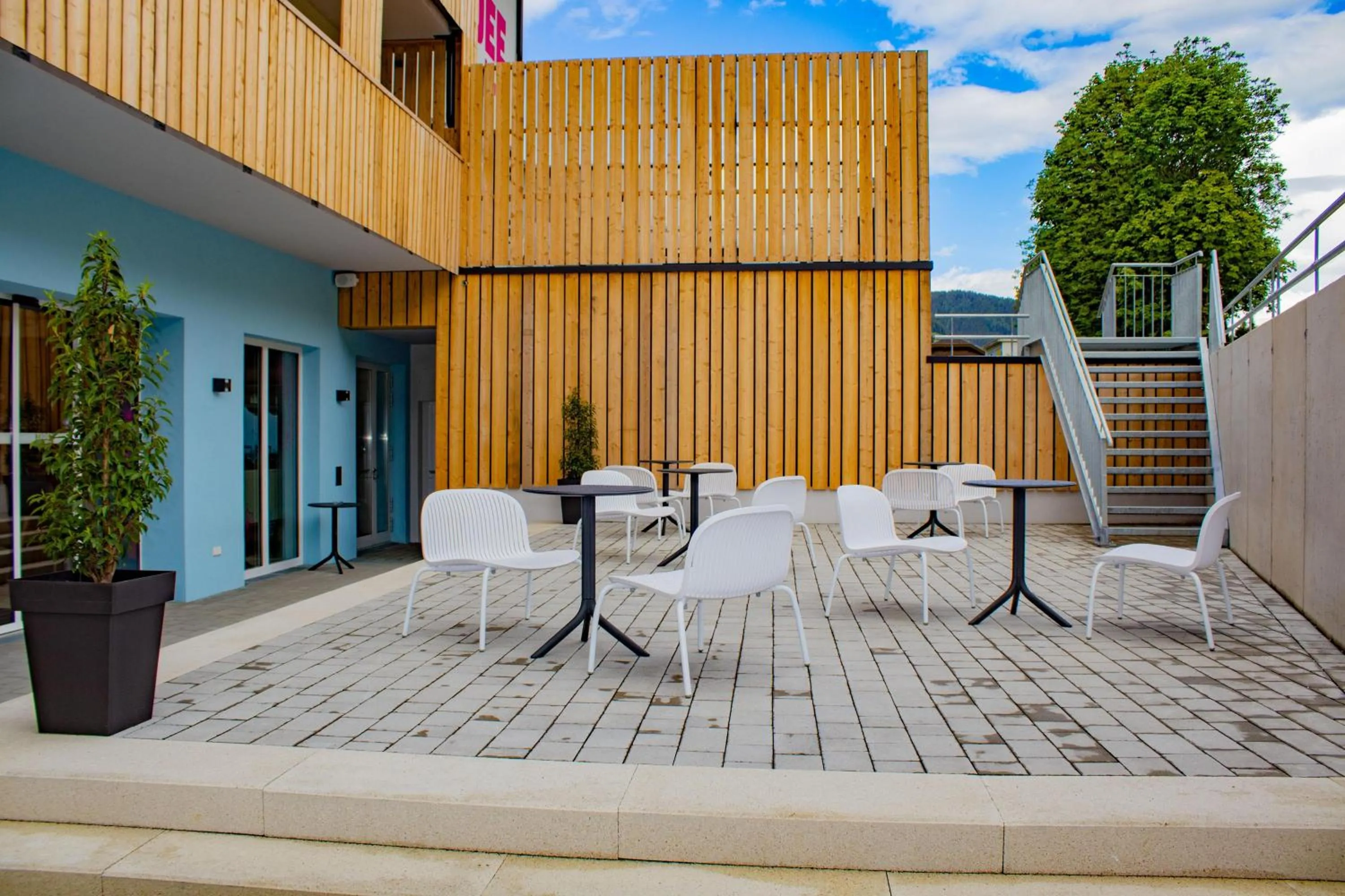 Balcony/Terrace in COOEE alpin Hotel Bad Kleinkirchheim