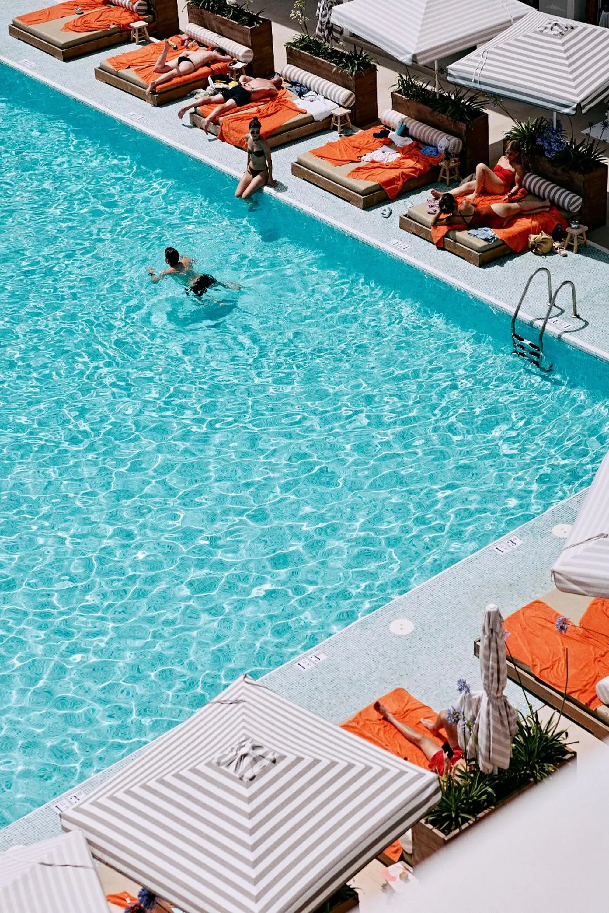 Swimming pool in Hyde Ibiza Swimming pool in Hyde Ibiza