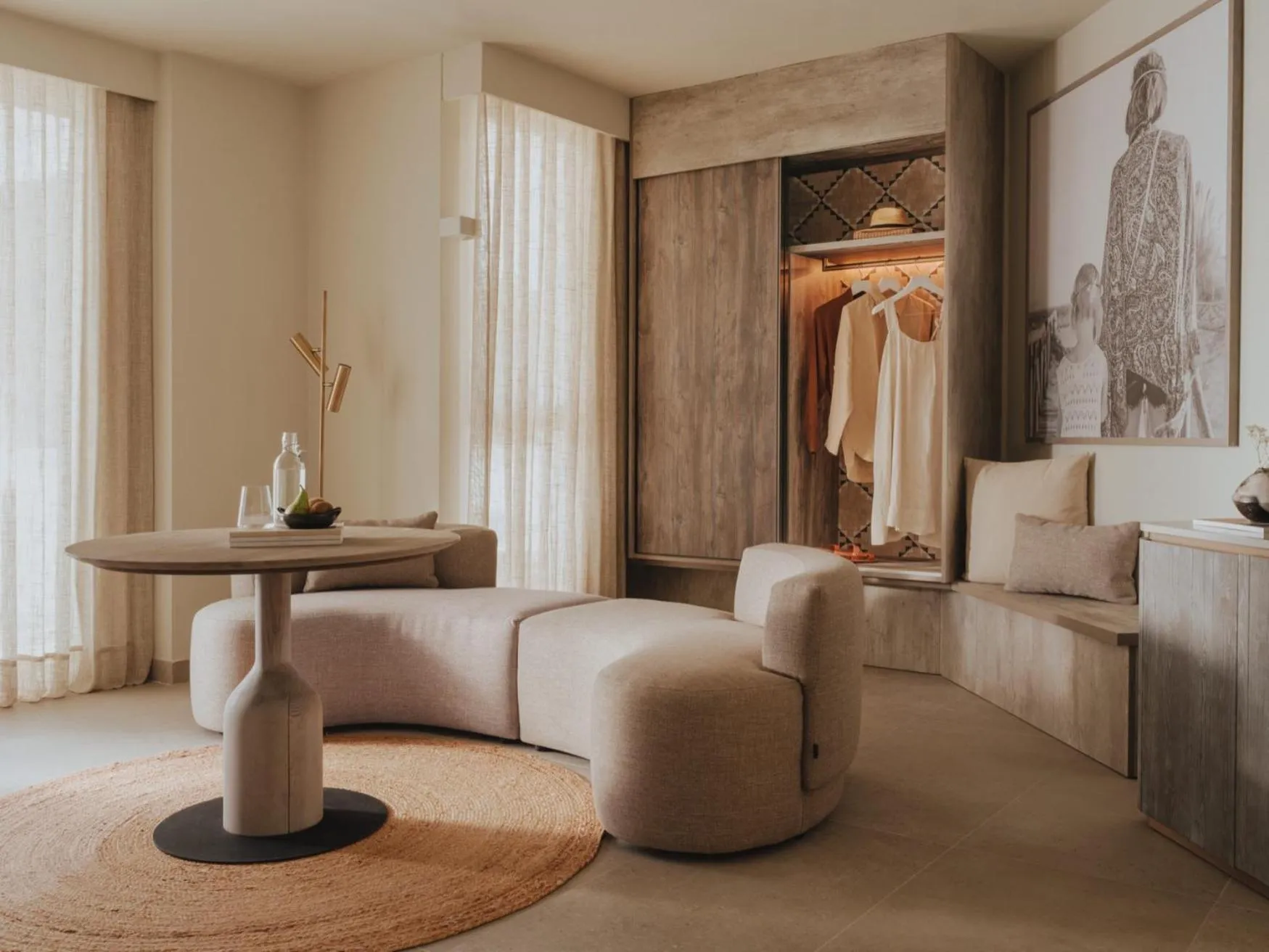 Living room in Hyde Ibiza