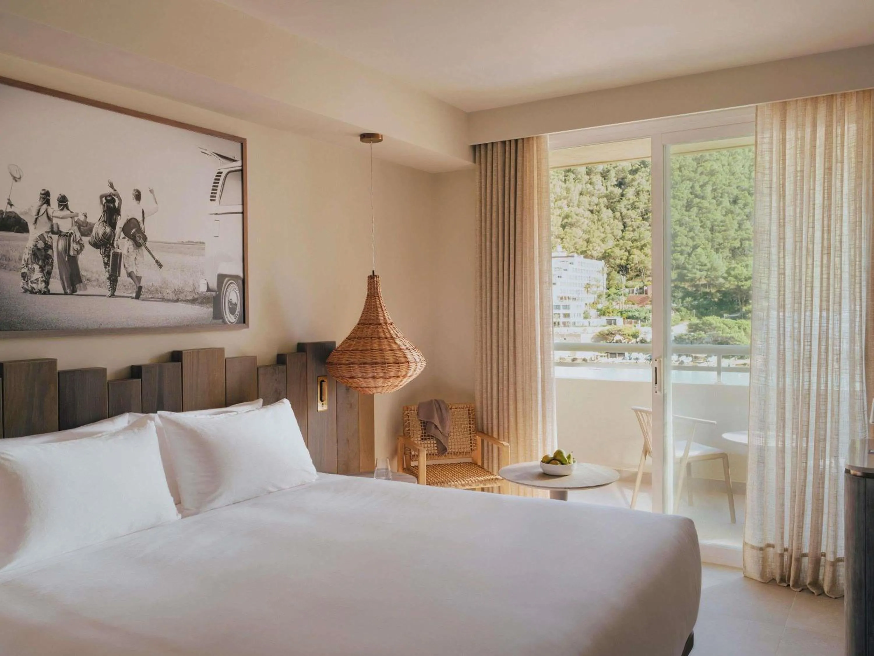 Bedroom, Bed in Hyde Hotel Ibiza Beach Resort by ACCOR