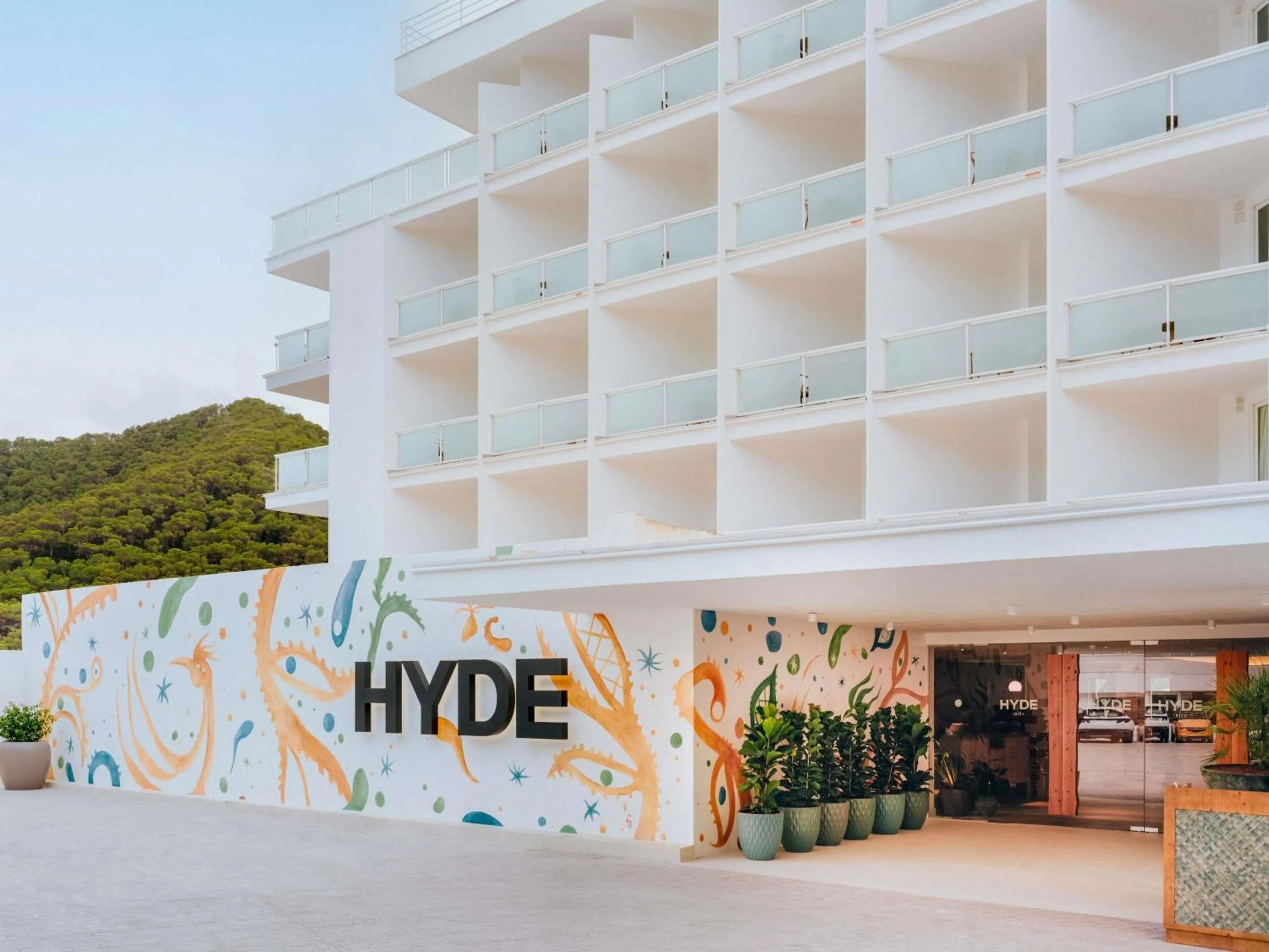 Property building in Hyde Hotel Ibiza Beach Resort by ACCOR