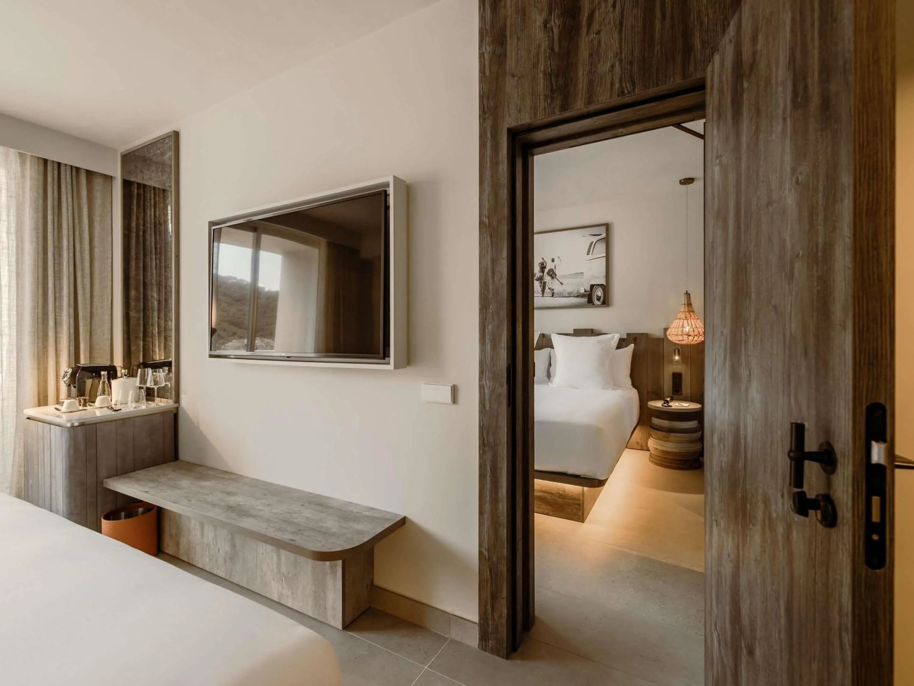 Bedroom, Bed in Hyde Hotel Ibiza Beach Resort by ACCOR