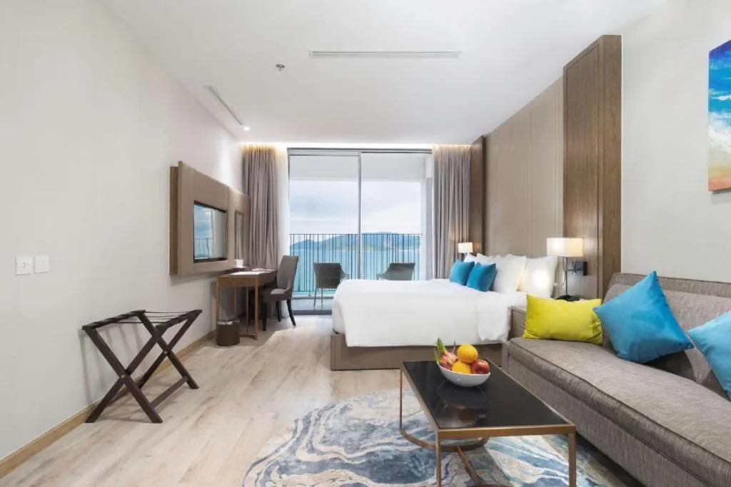 TV and multimedia, Bed in PANORAMA Condotel by HLG