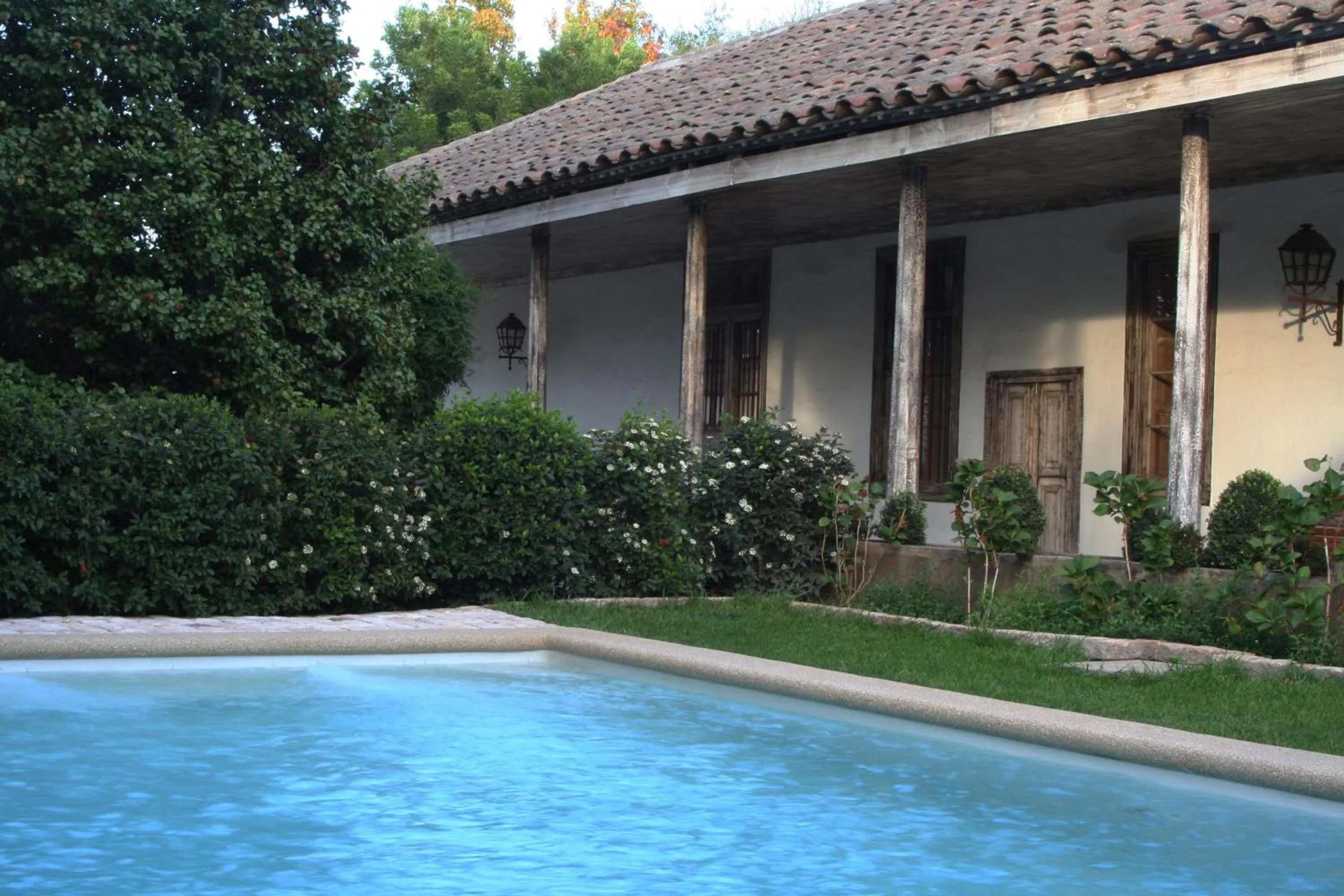 Garden in Hotel Casa Silva
