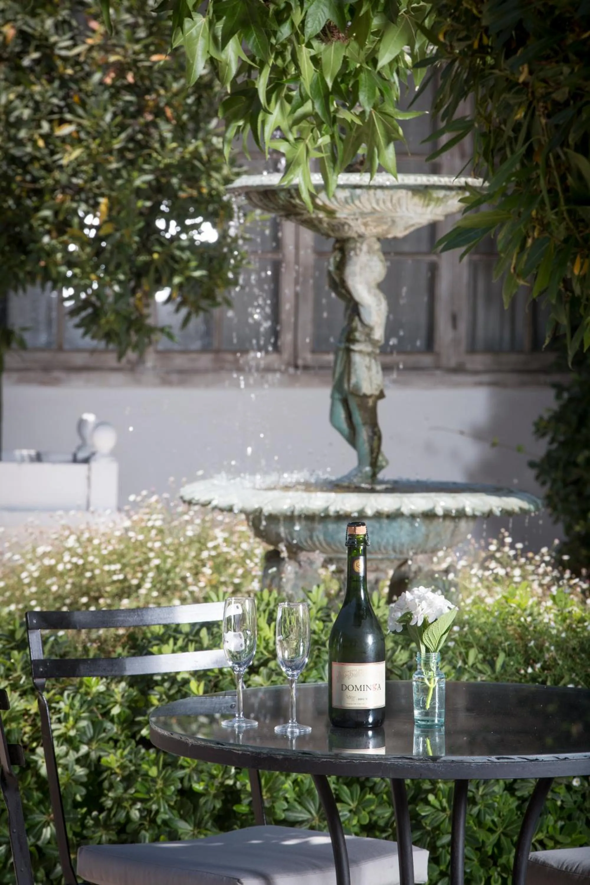 Garden in Hotel Casa Silva