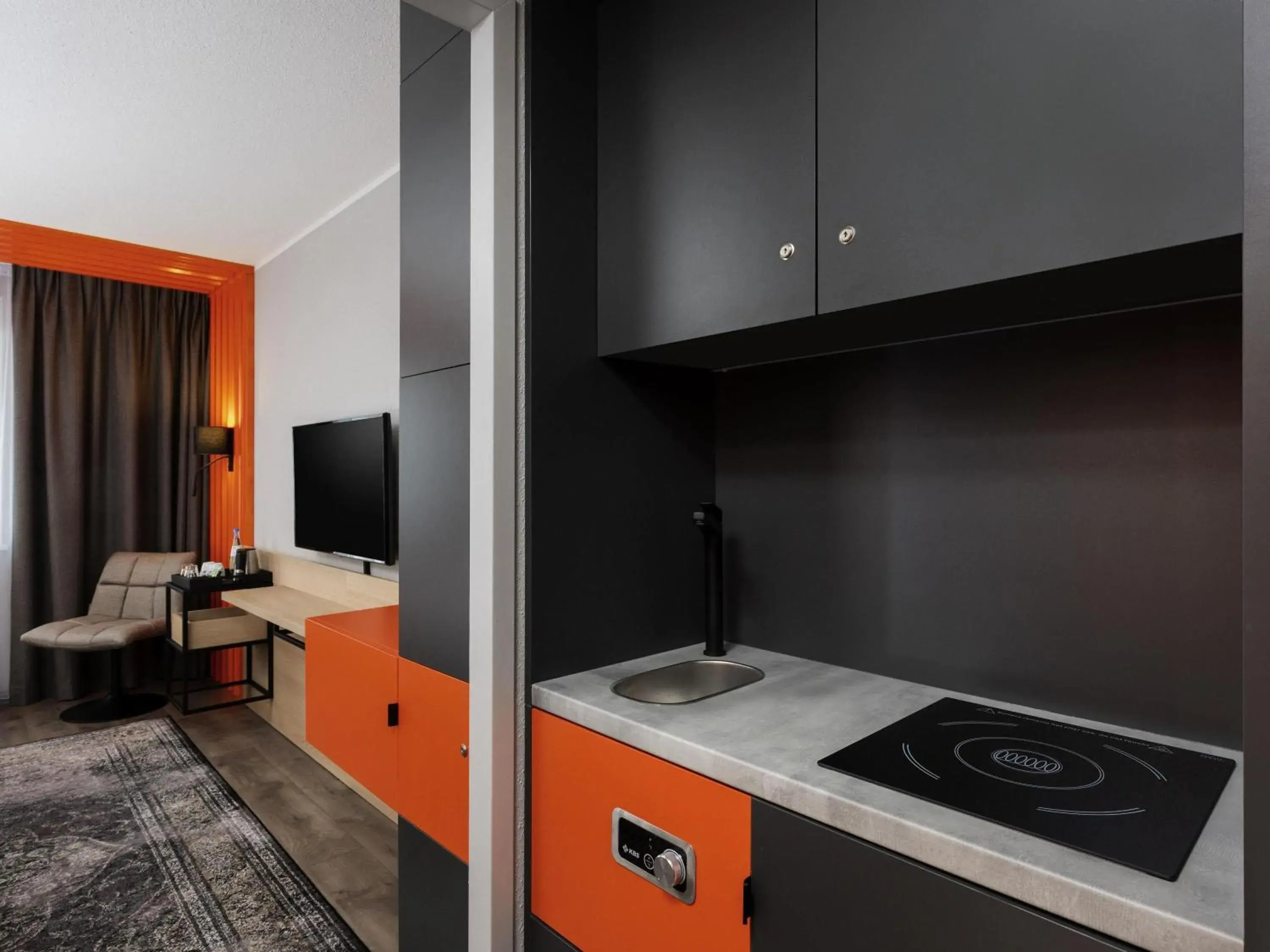 Superior Twin Room with Kitchenette in ibis Styles Berlin Treptow Superior Twin Room with Kitchenette in ibis Styles Berlin Treptow