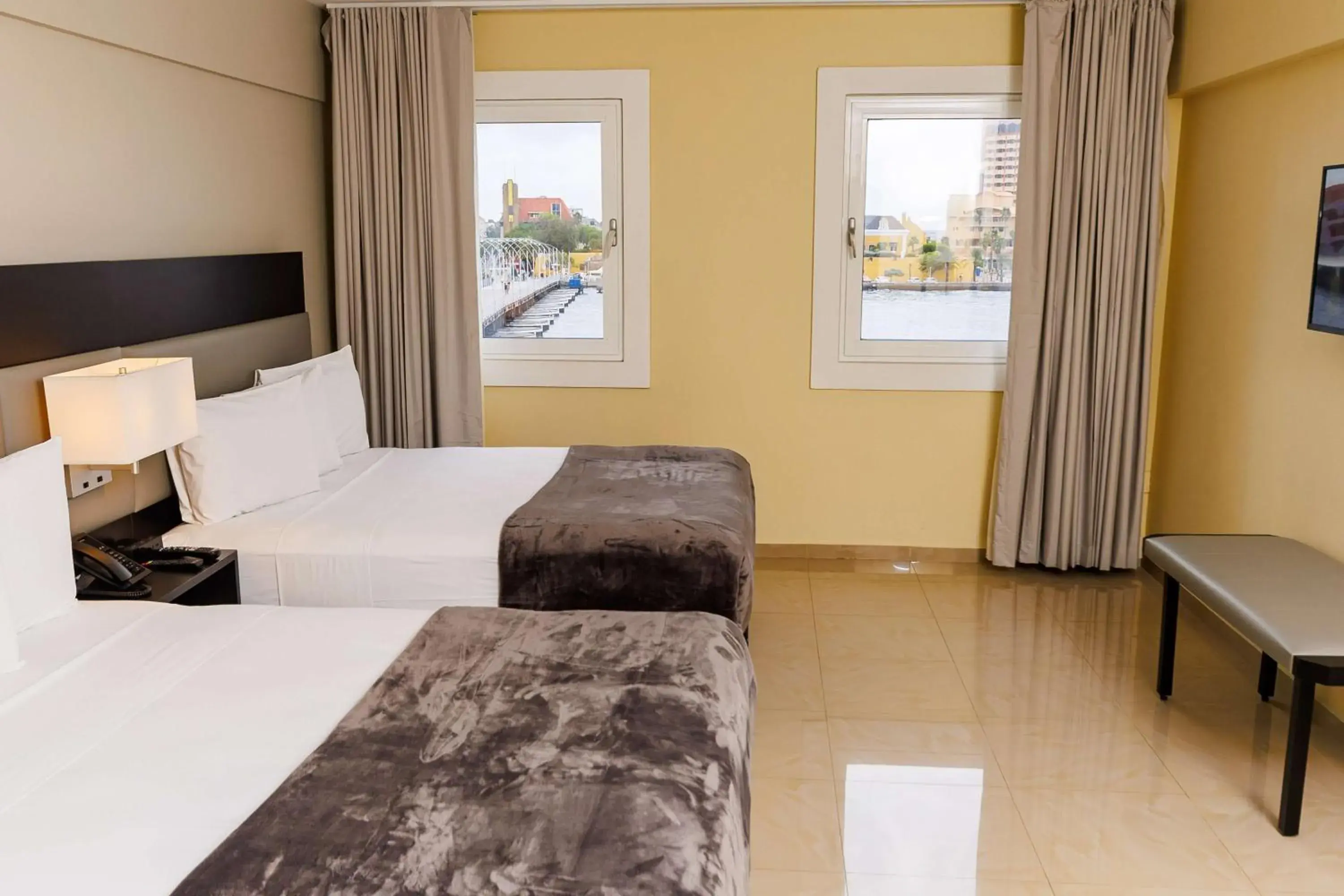 Queen Room with Two Queen Beds and Harbor View - Non-Smoking in Brion City Hotel BW Signature Collection Queen Room with Two Queen Beds and Harbor View - Non-Smoking in Brion City Hotel BW Signature Collection