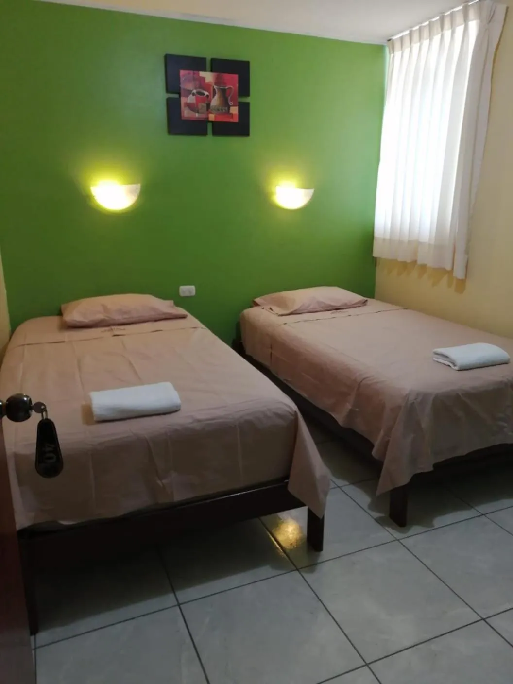 Bed in Hostal Boulevard