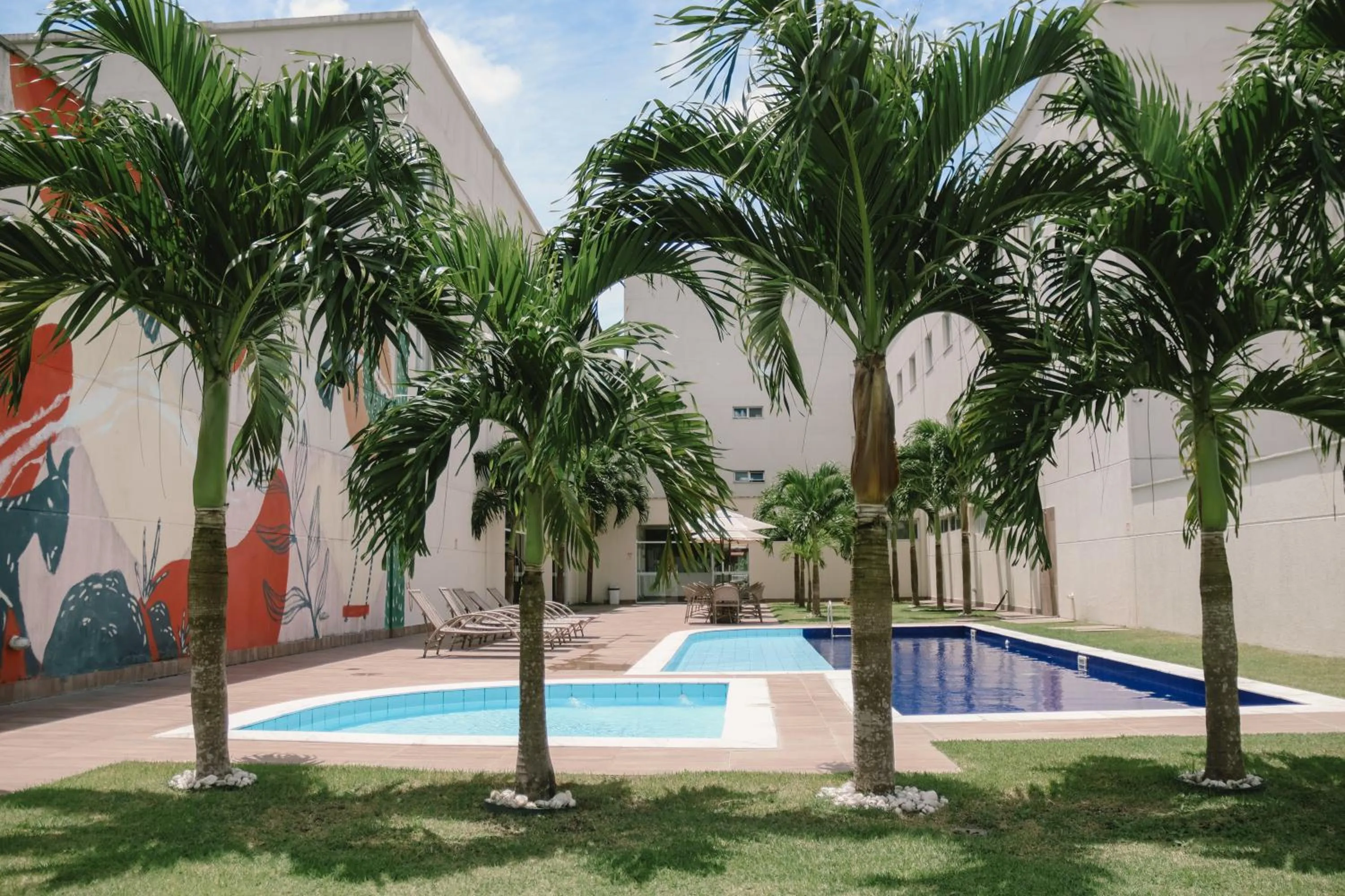 Garden in Go Inn Goiana by Atlantica Hotels