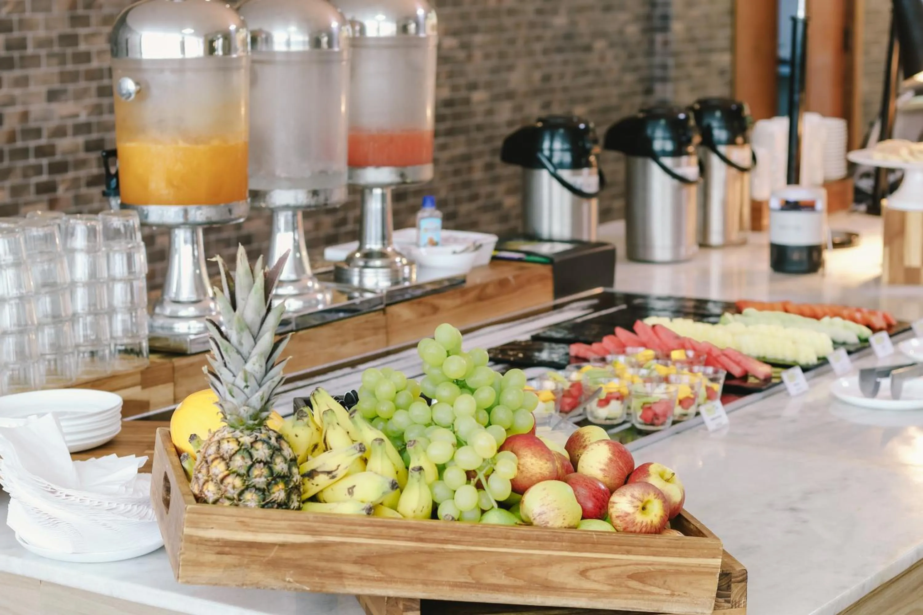 Food and drinks in Go Inn Goiana by Atlantica Hotels