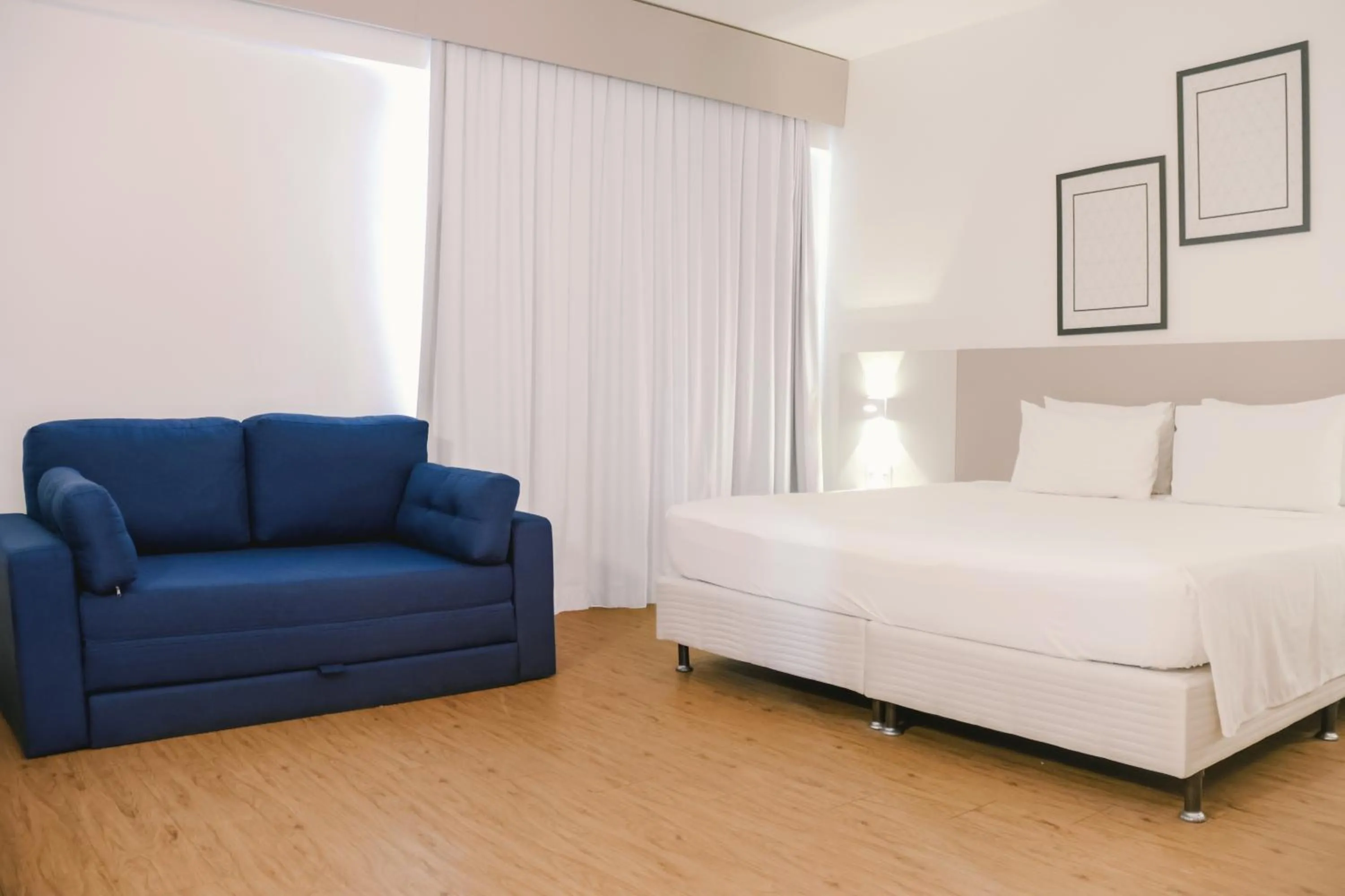 Bed in Go Inn Goiana by Atlantica Hotels