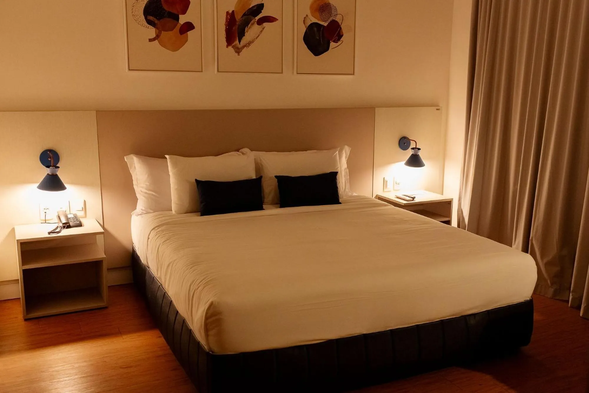 Bed in Go Inn Goiana by Atlantica Hotels