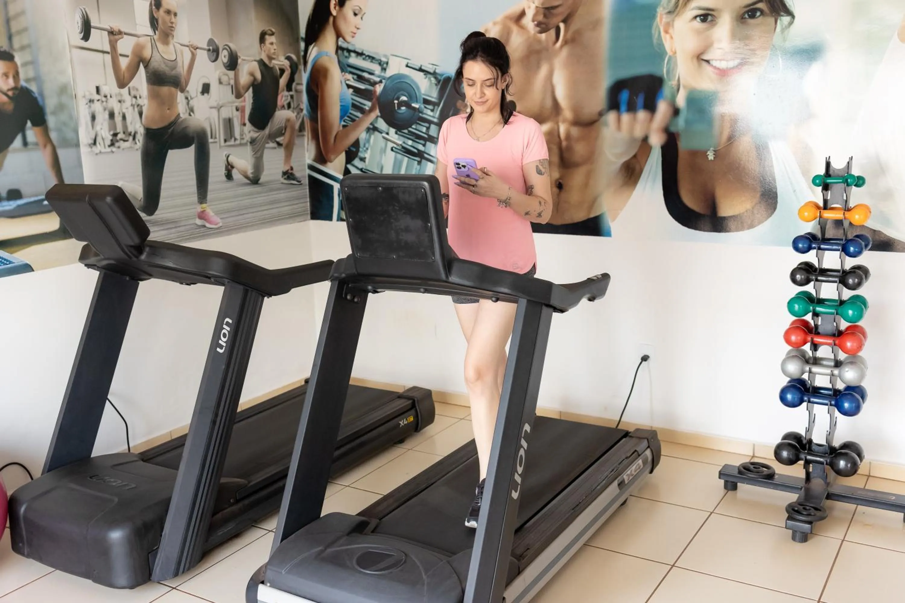 Fitness centre/facilities in Ville Hotel Gramadão