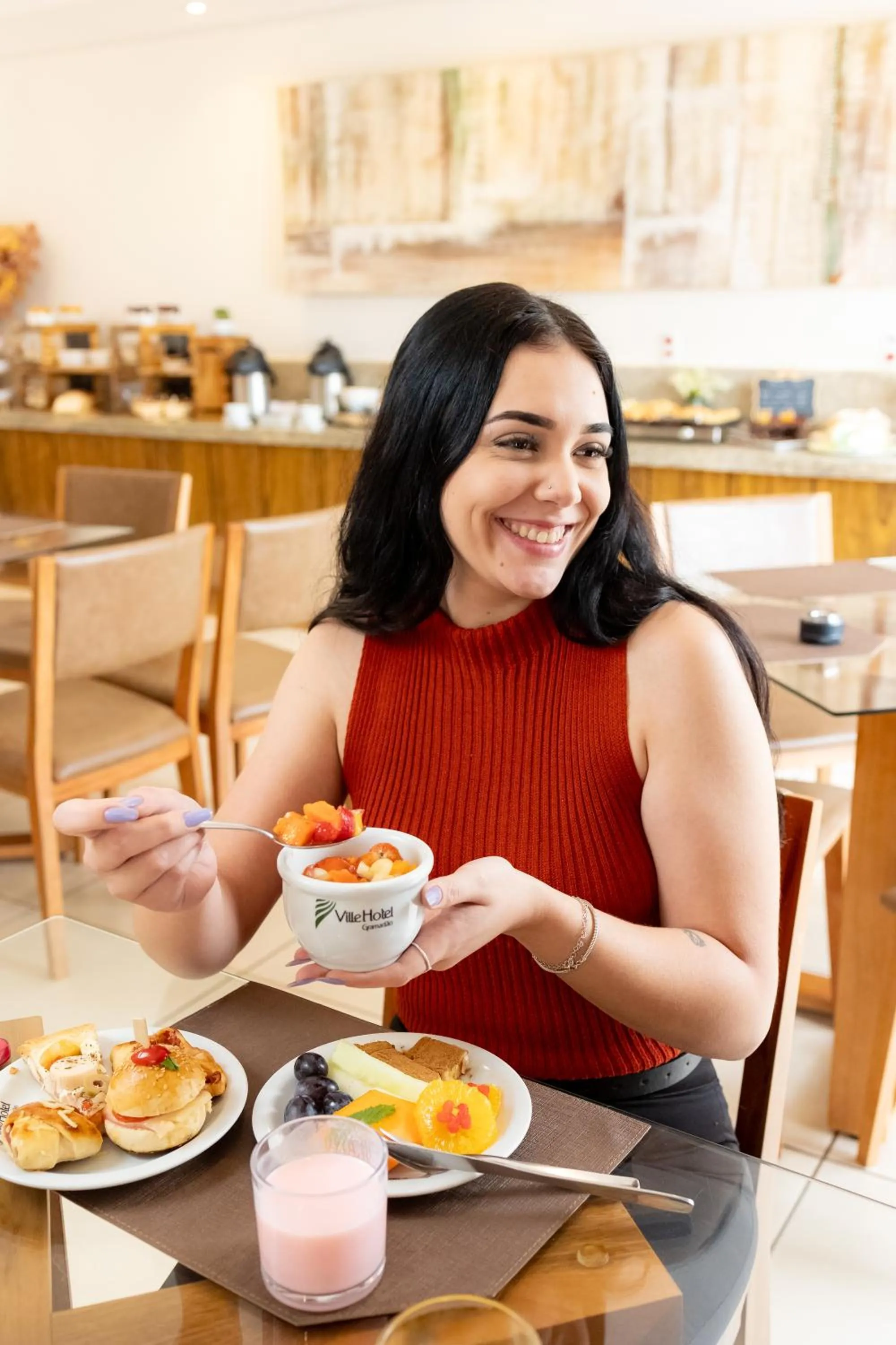 Breakfast in Ville Hotel Gramadão