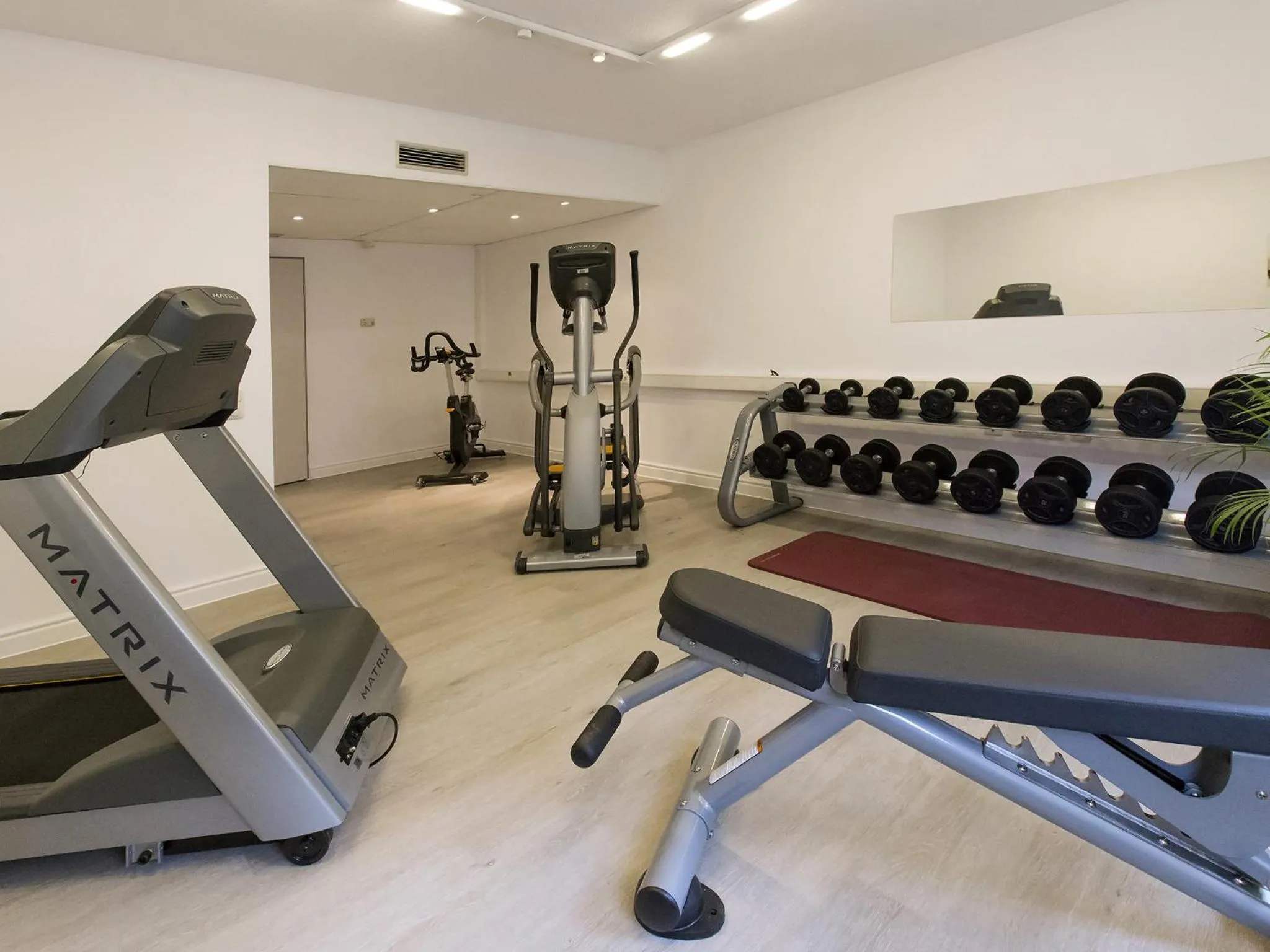 Fitness centre/facilities in DORMERO Hotel Dessau-Roßlau