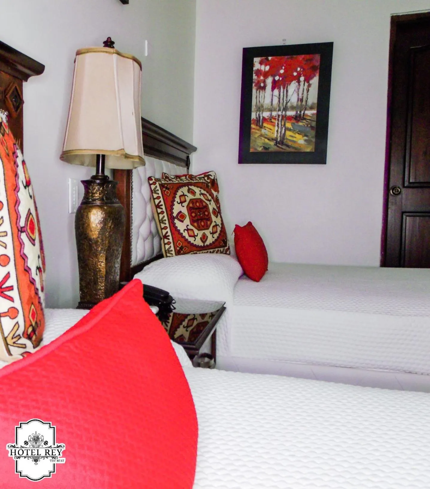 Day, Bed in Hotel Rey