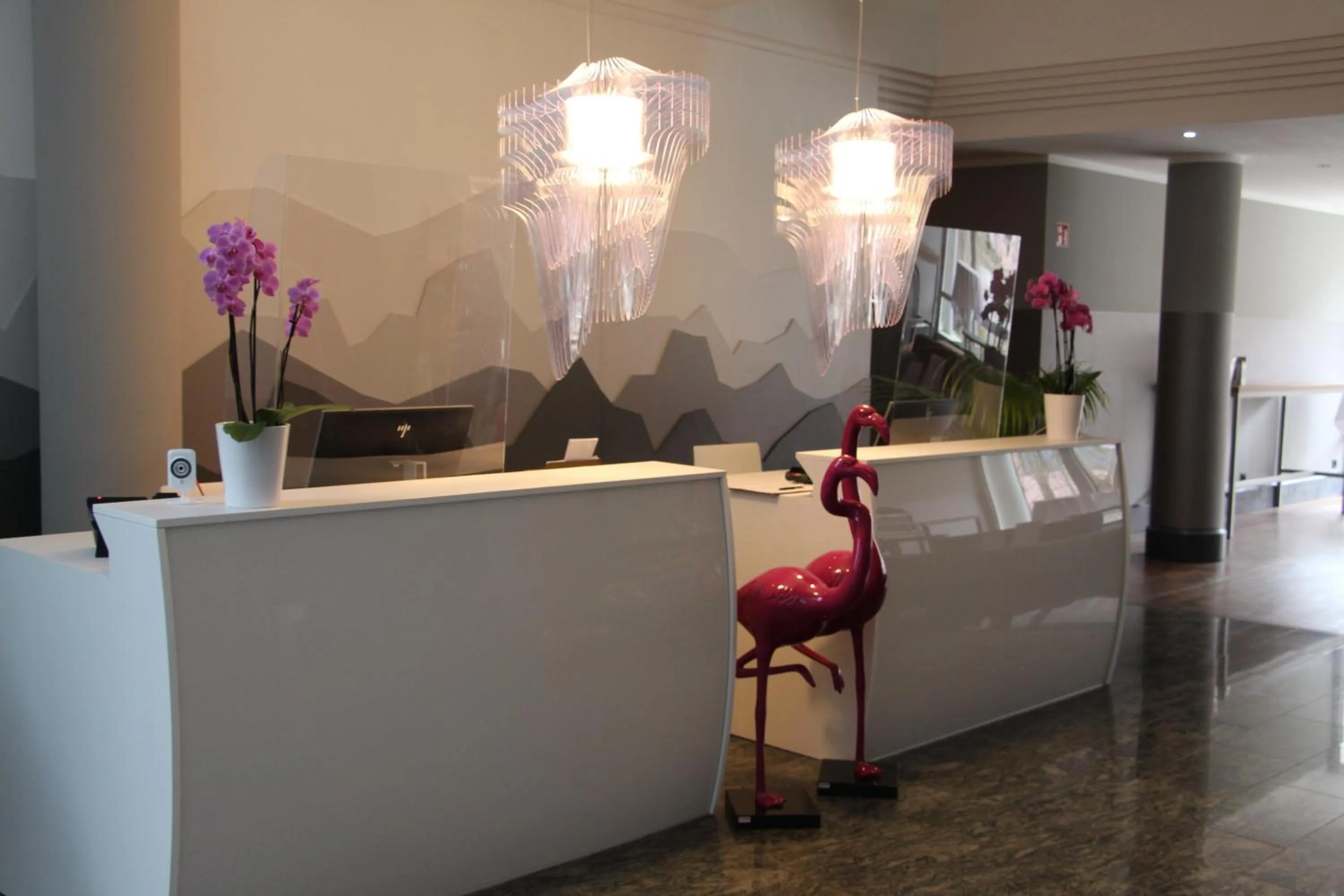 Lobby or reception in SCOTTY & PAUL Hotel Deggendorf