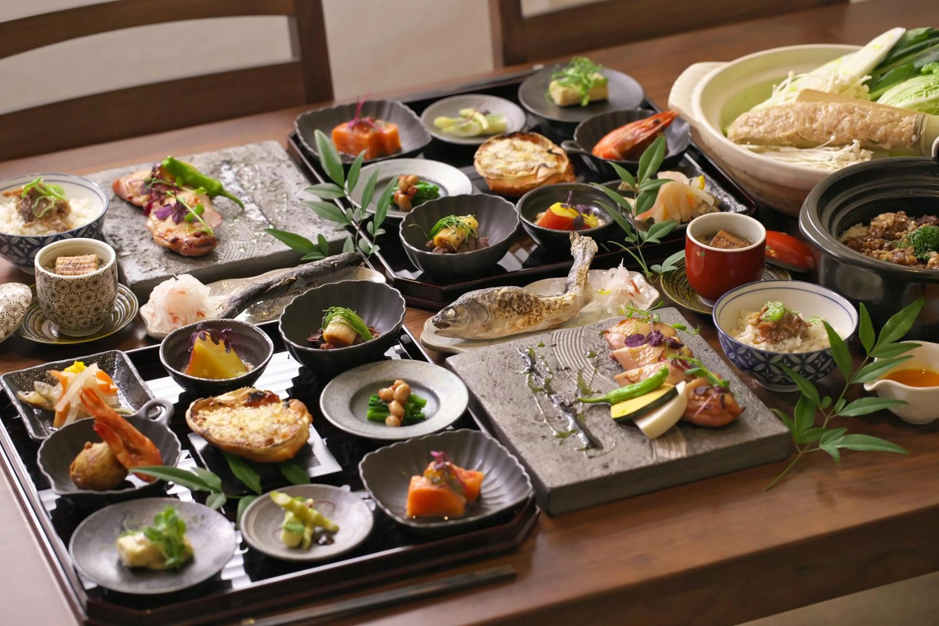 Dinner in Hanasuishou