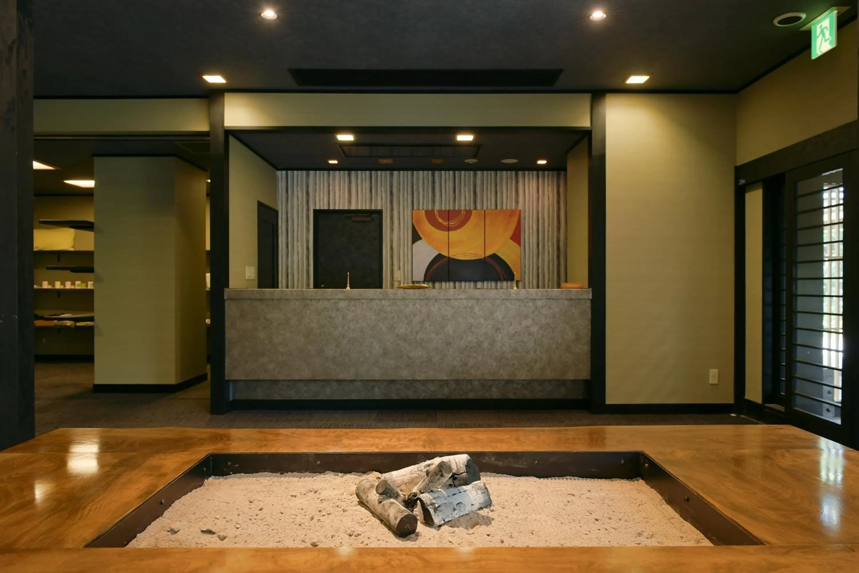 Lobby or reception in Hanasuishou