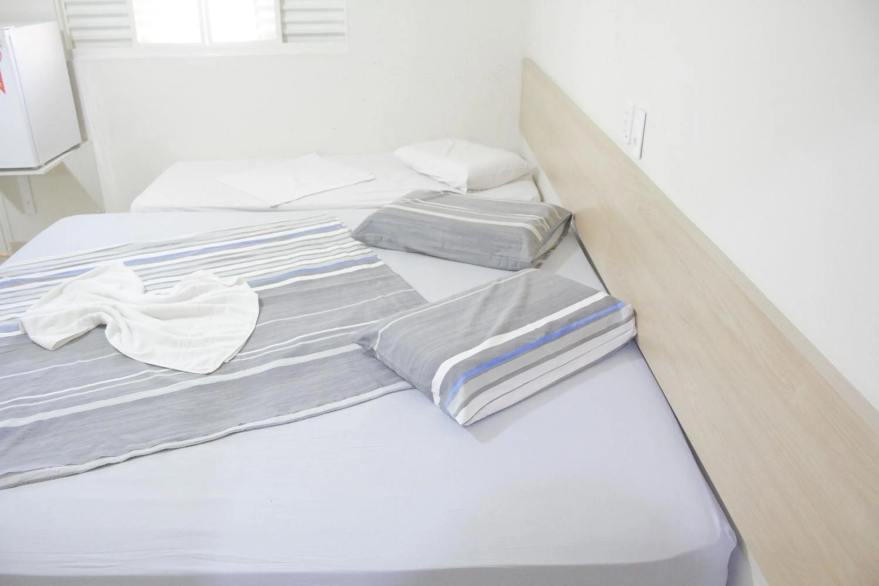 Bed in Hotel Pousada Paraiso Avaré