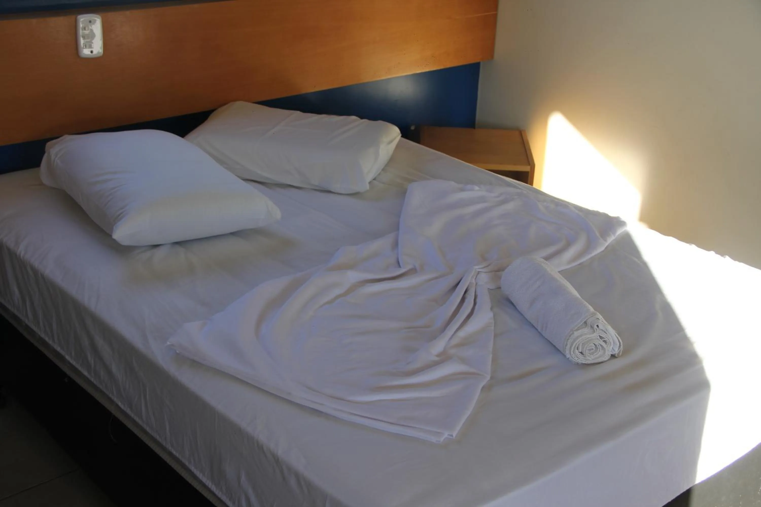 Bed in Hotel Pousada Paraiso Avaré