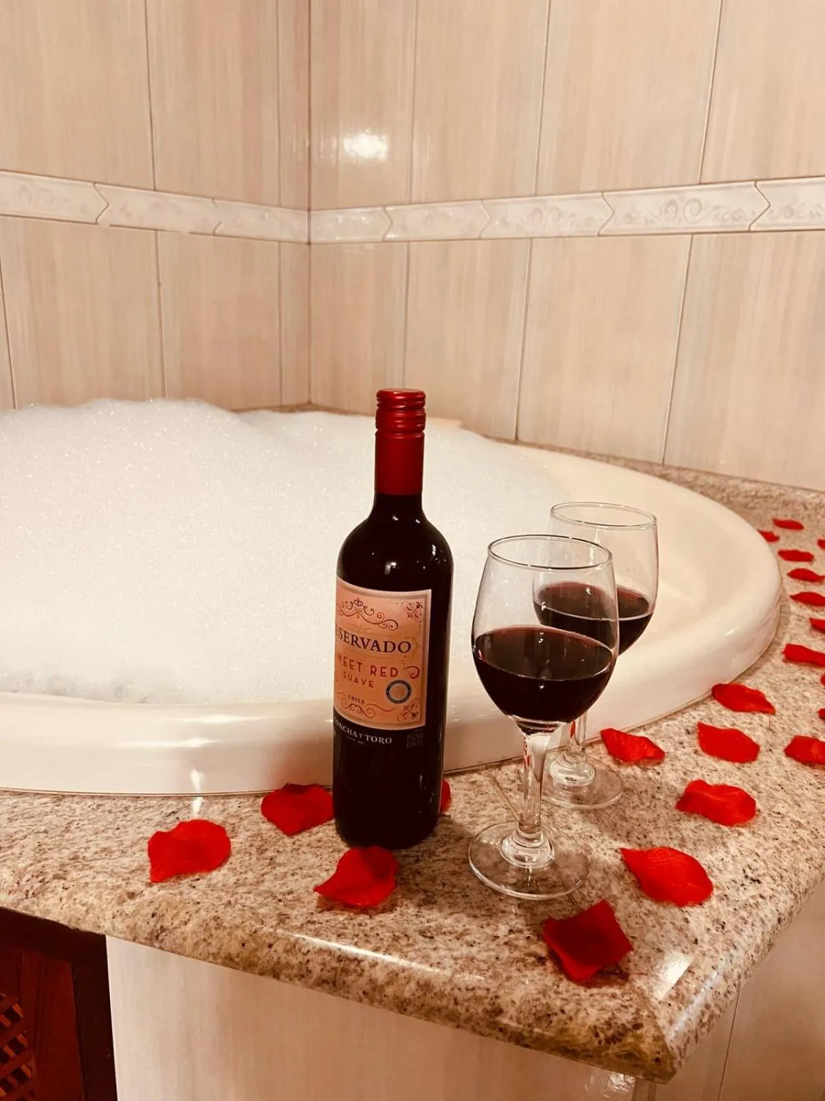 Hot Tub in Pousada Portal da Serra