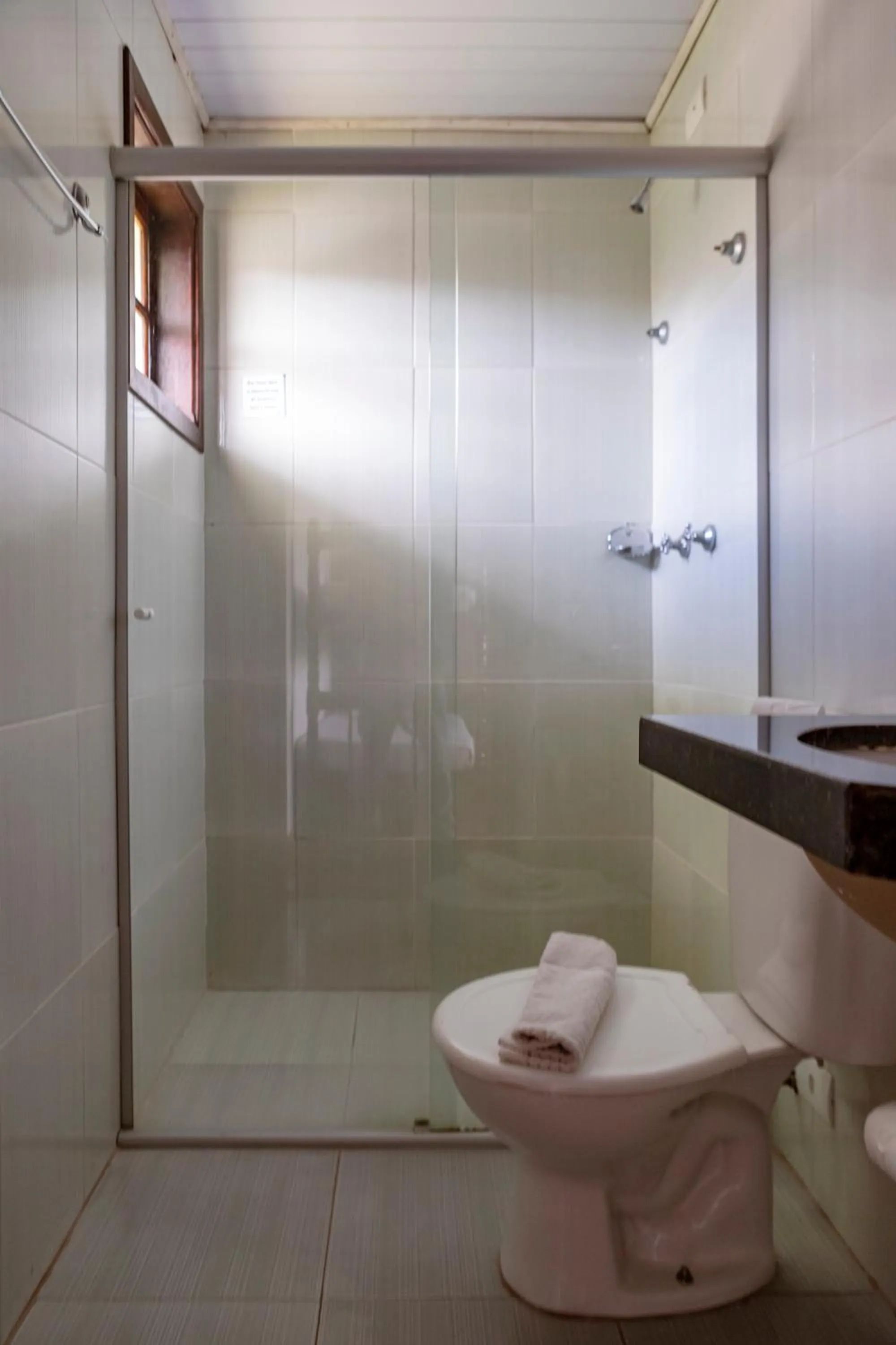 Bathroom in Pousada Portal da Serra