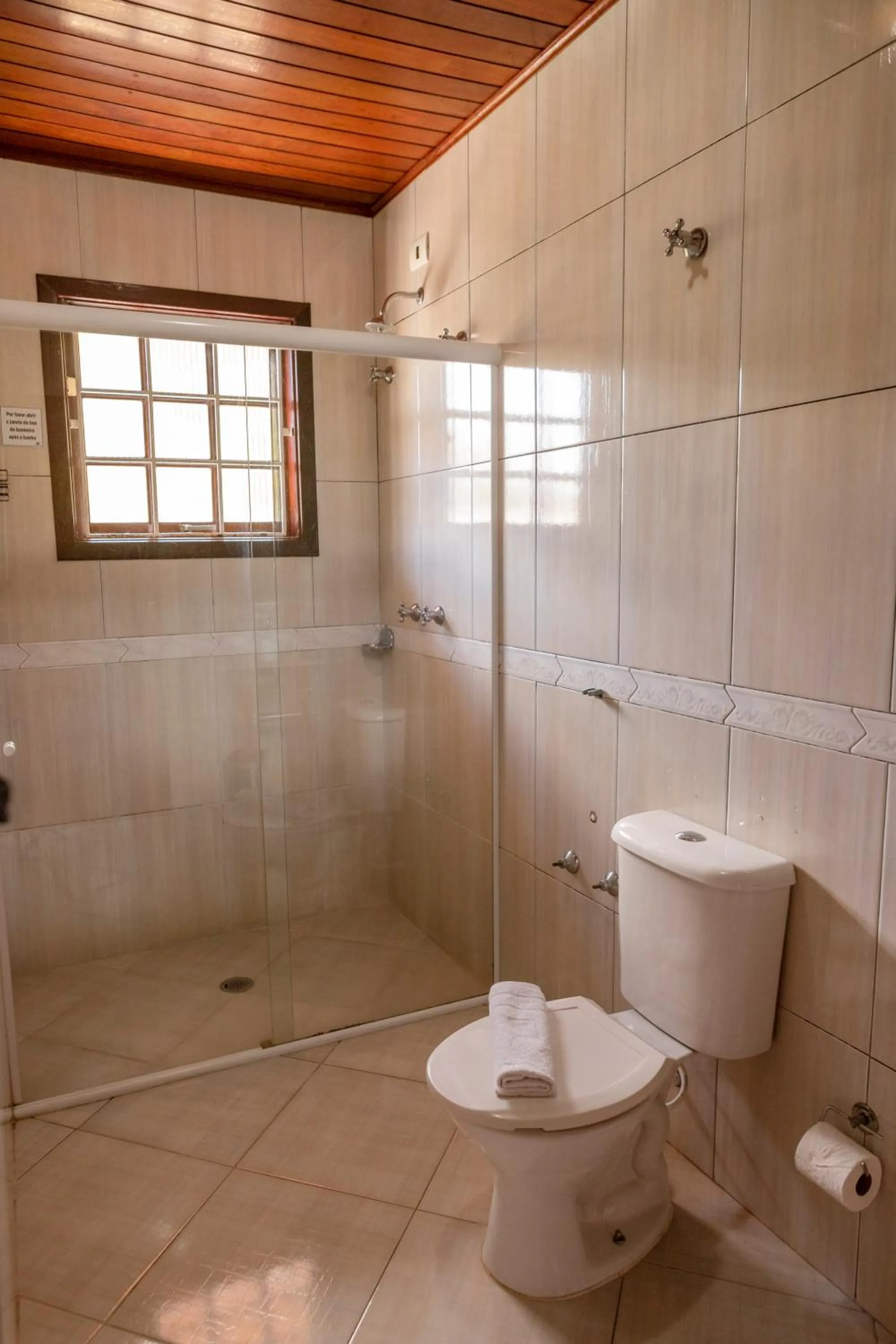 Bathroom in Pousada Portal da Serra