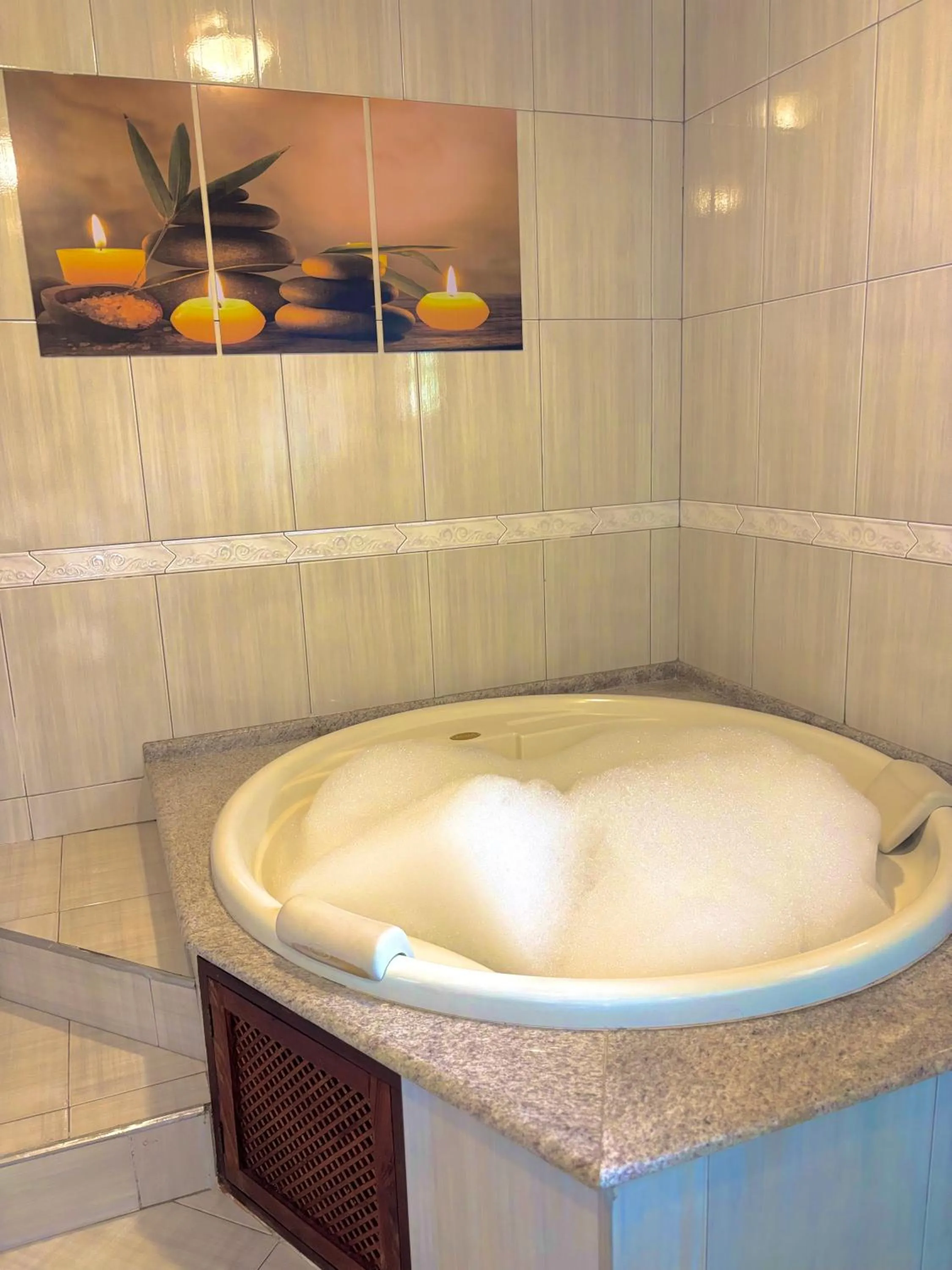 Hot Tub in Pousada Portal da Serra