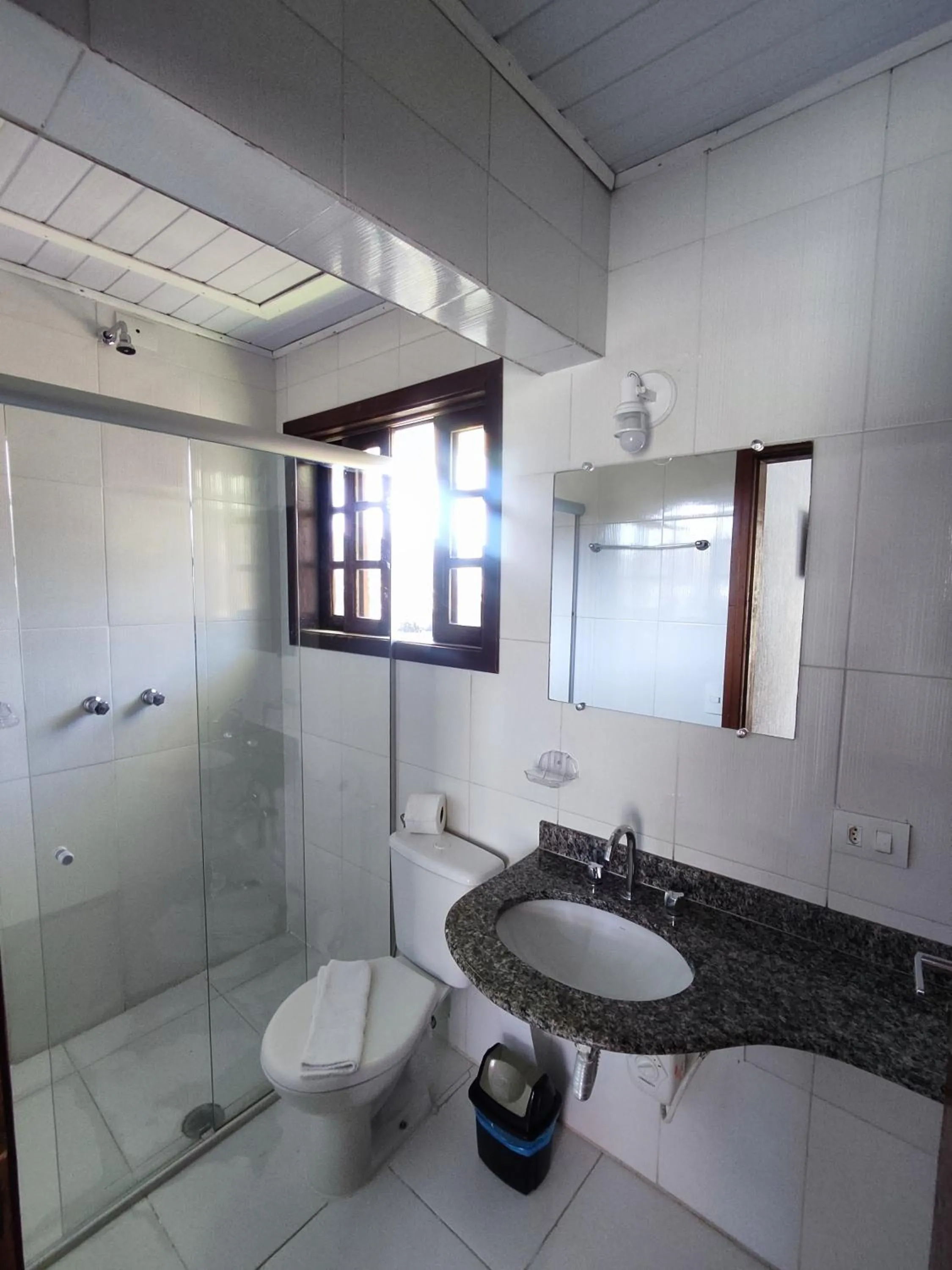 Bathroom in Pousada Portal da Serra