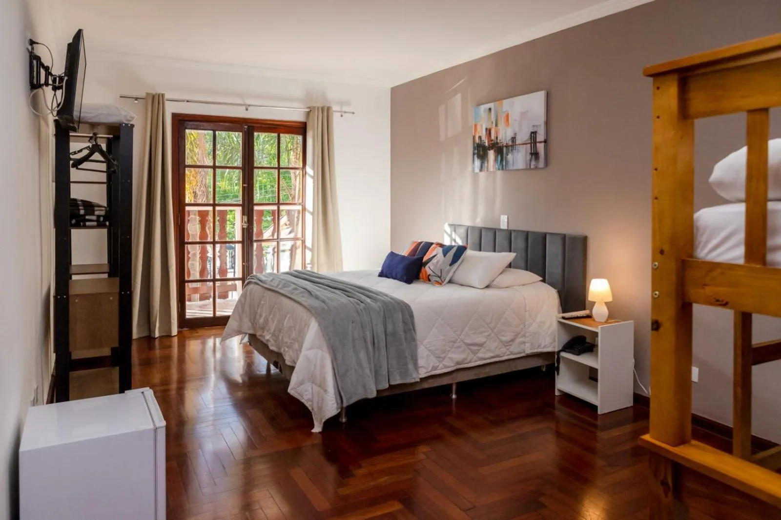 Bedroom, Bed in Pousada Portal da Serra