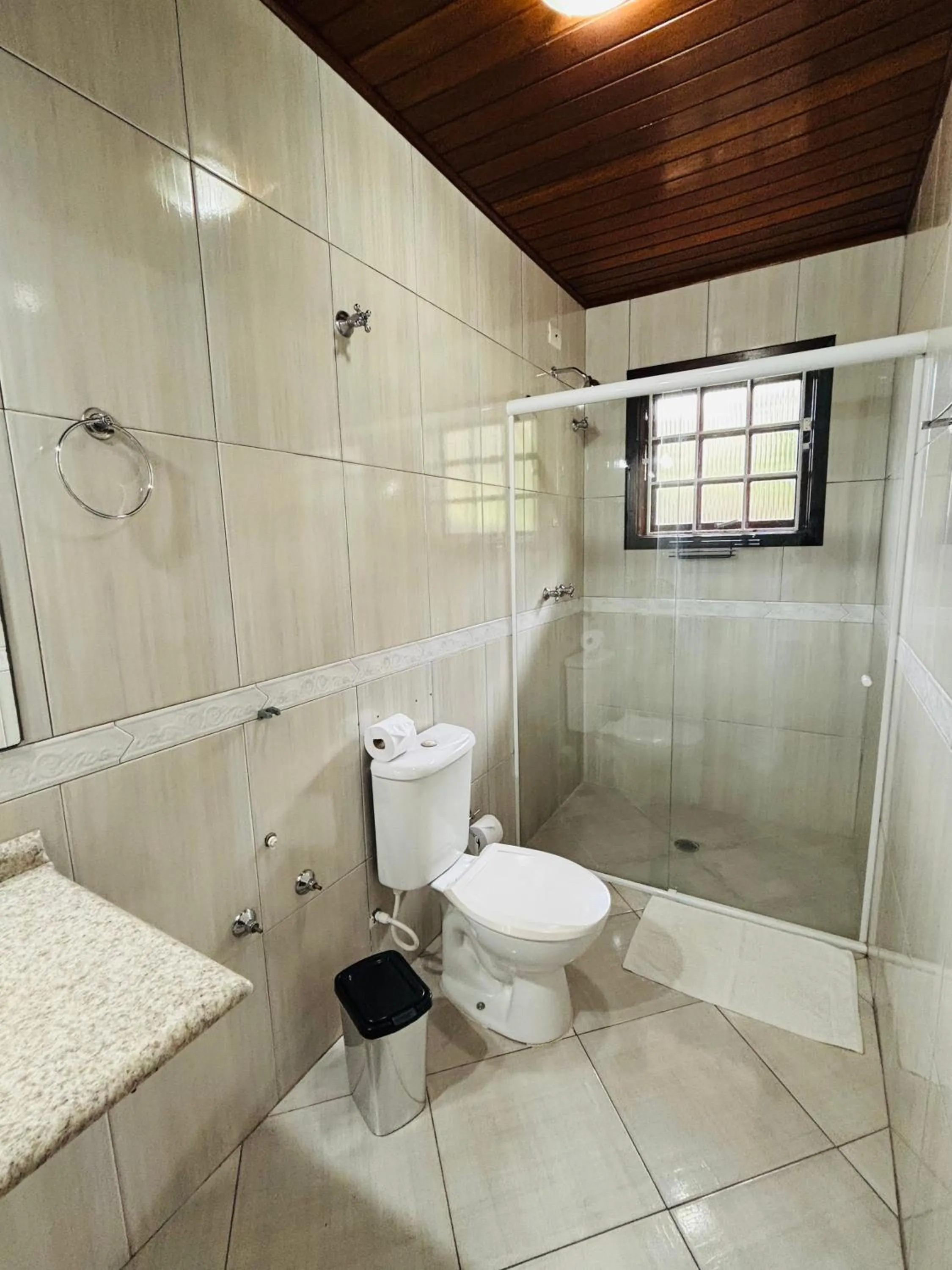 Bathroom in Pousada Portal da Serra