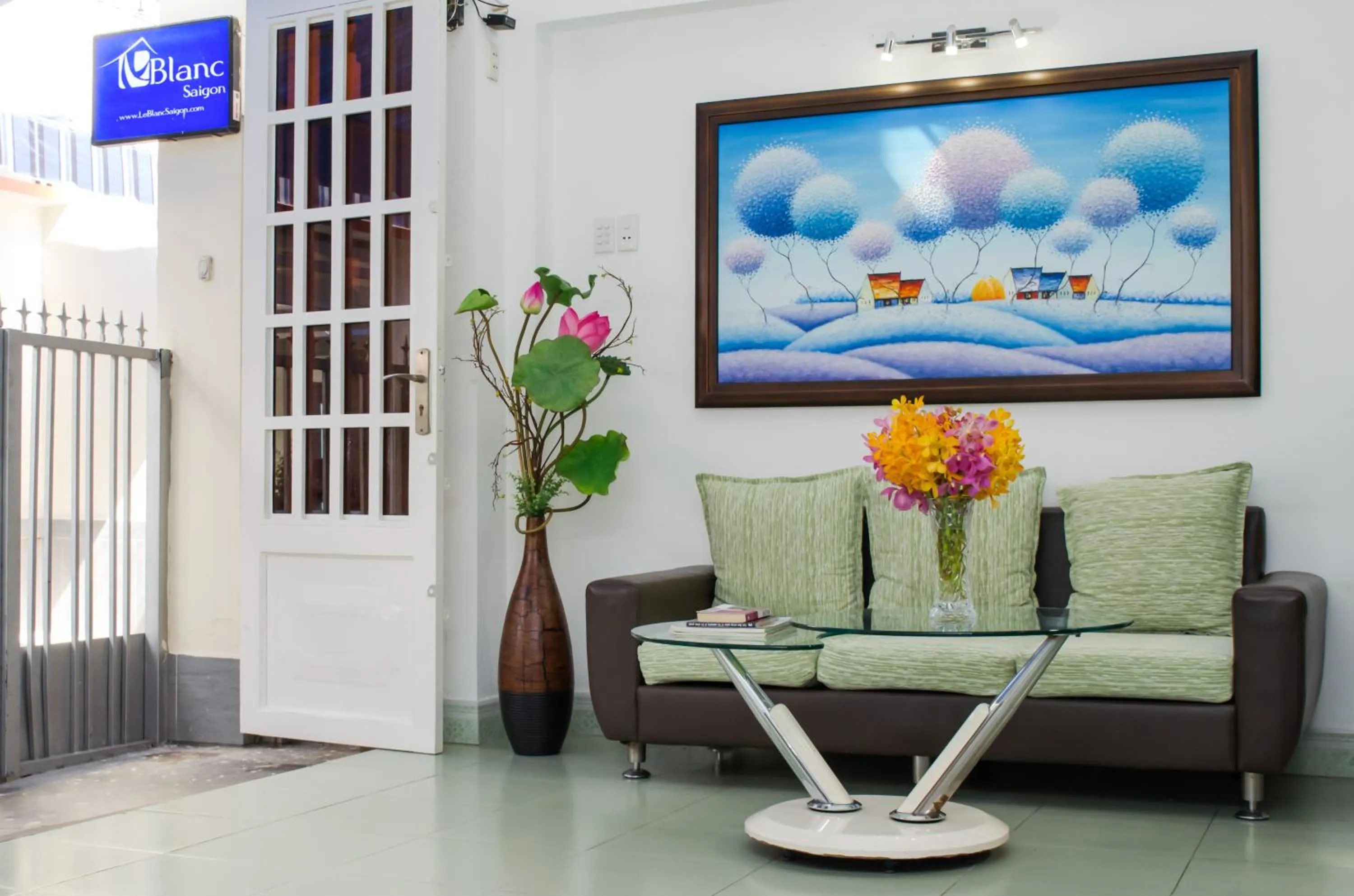 Lobby or reception in LeBlanc Saigon