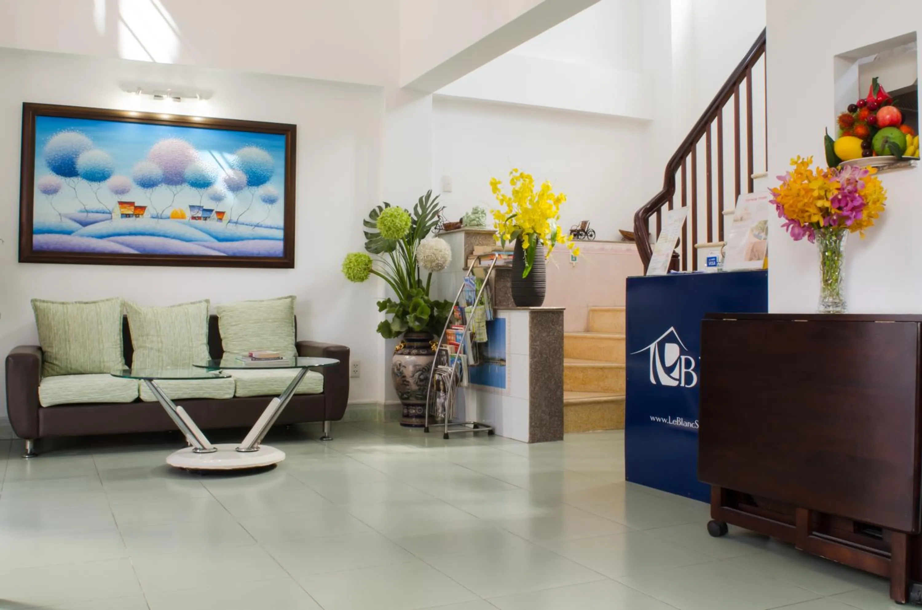 Lobby or reception in LeBlanc Saigon