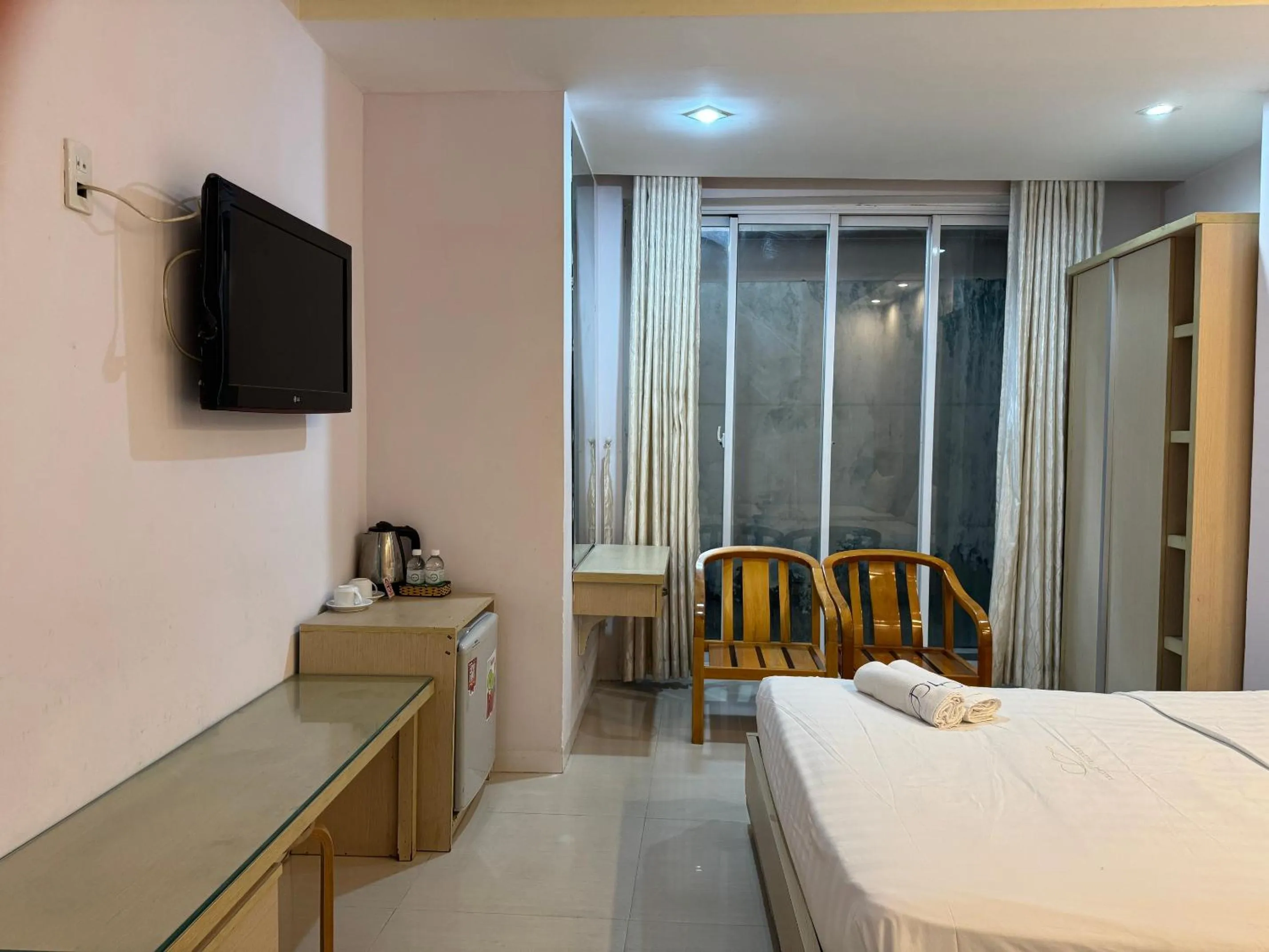 Bed in Le Duong Hotel