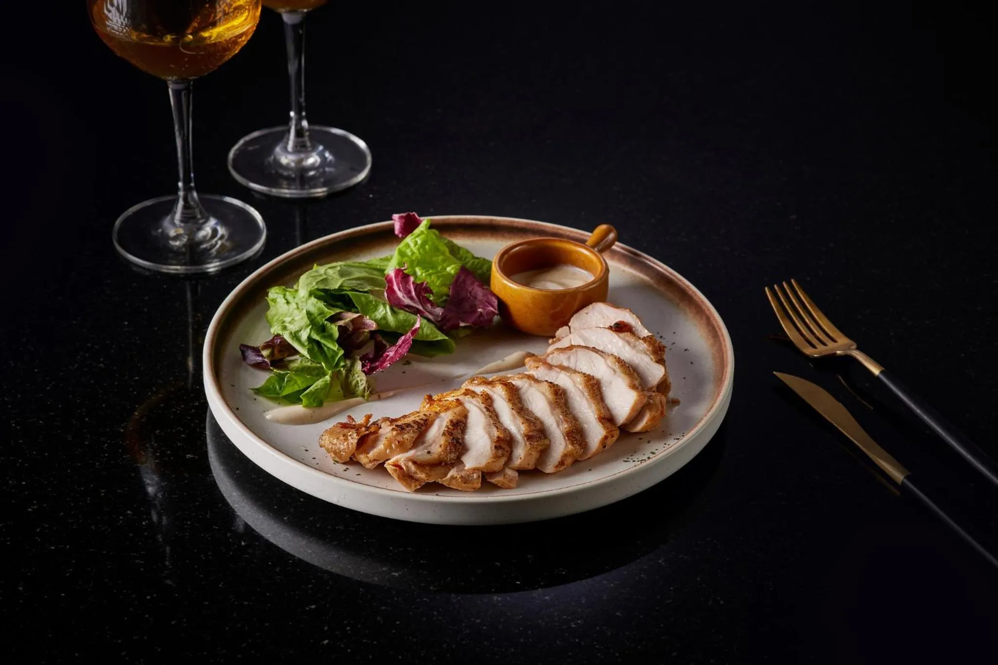 Dinner in Crystal Inn Sun Moon Lake