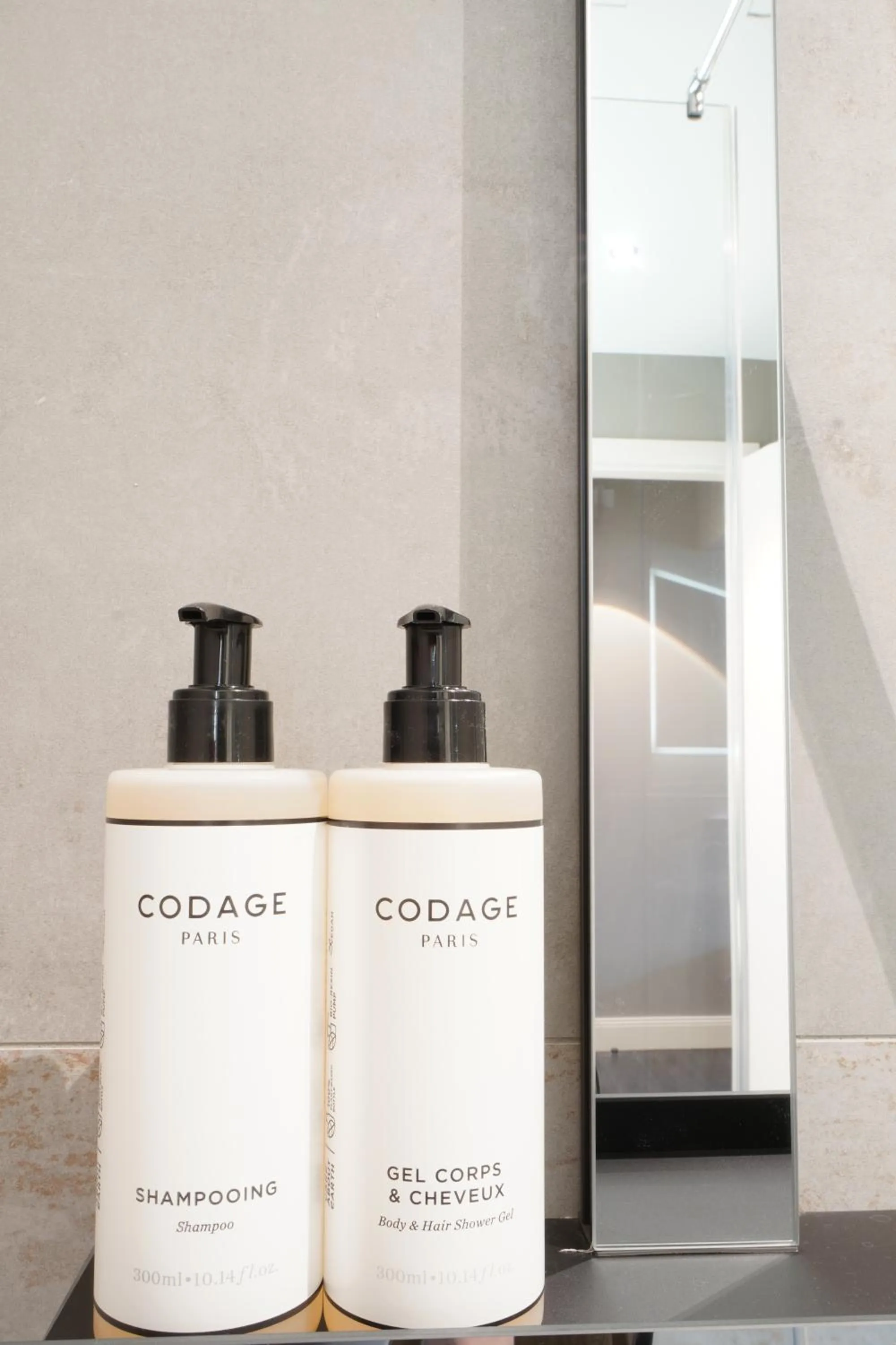 Shower in Lumière Boutiquehotel im Fürstenhof Leipzig