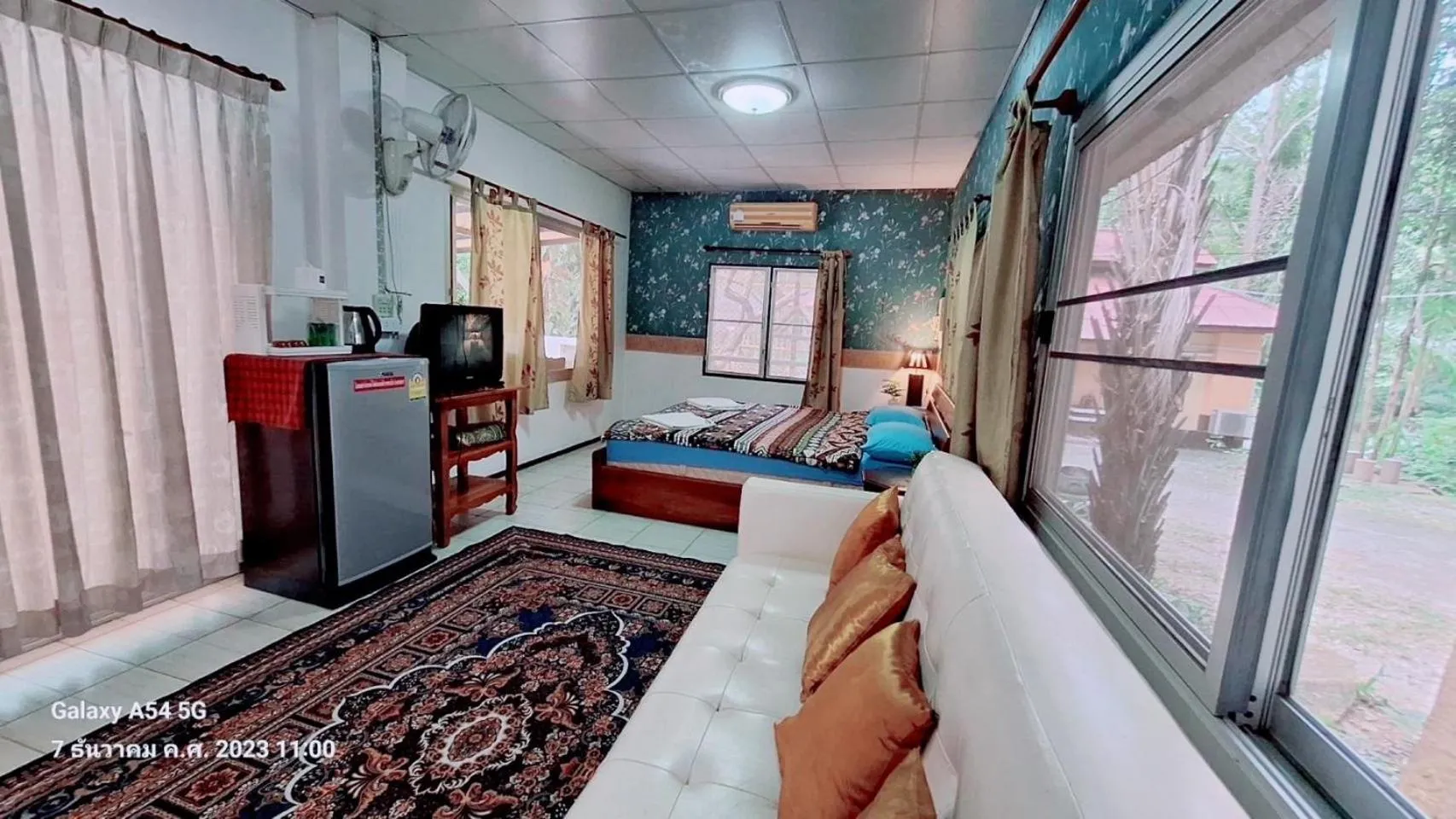 Bed in Huaykhakhaeng Country Home Resort