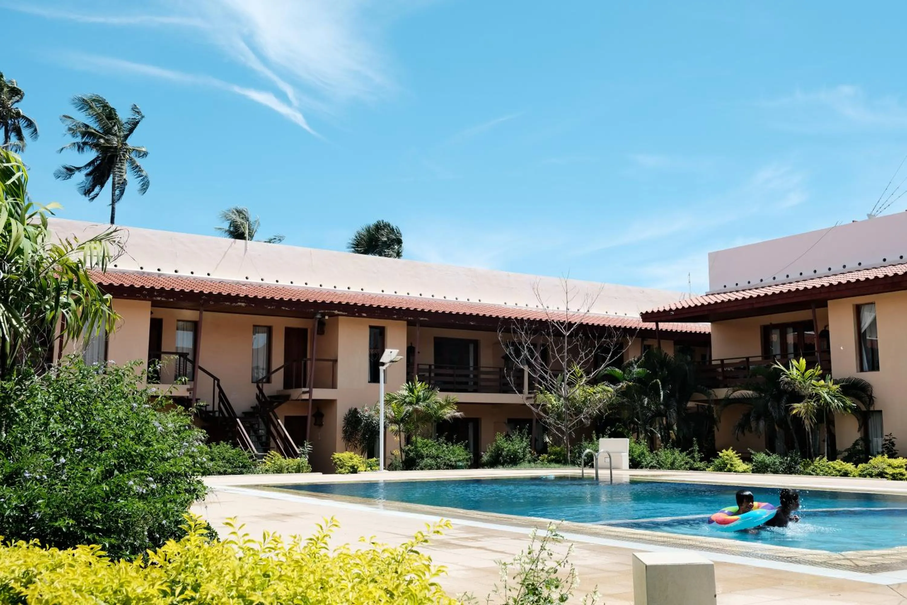 Swimming pool in Arbiru Beach Resort